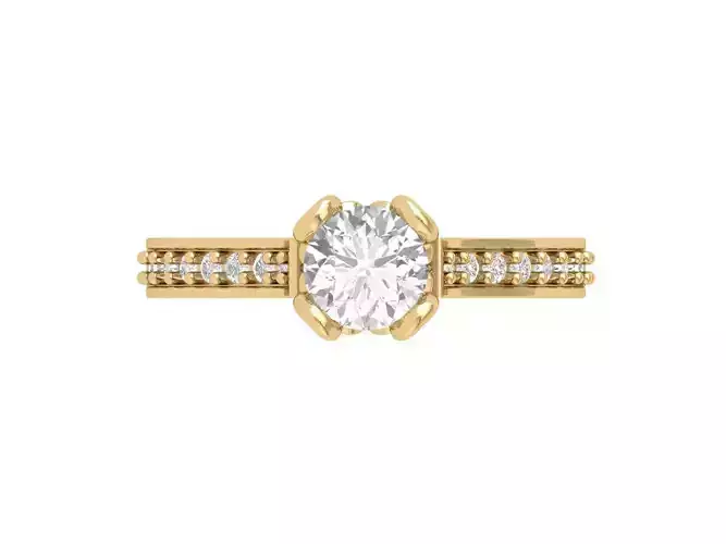 Solitaire Engagement Ring