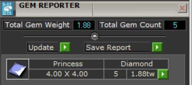 5 Stone Princess Band 3D print model_12