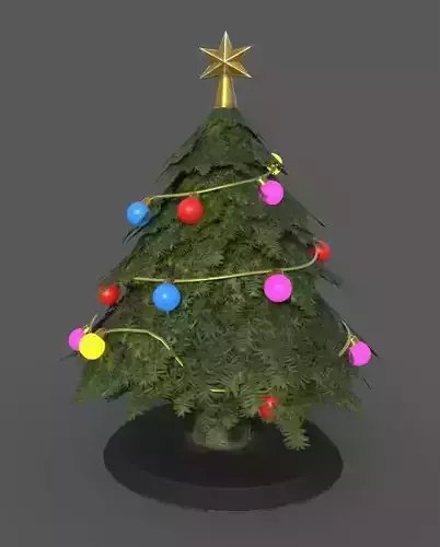 Chrismas Tree with decoration