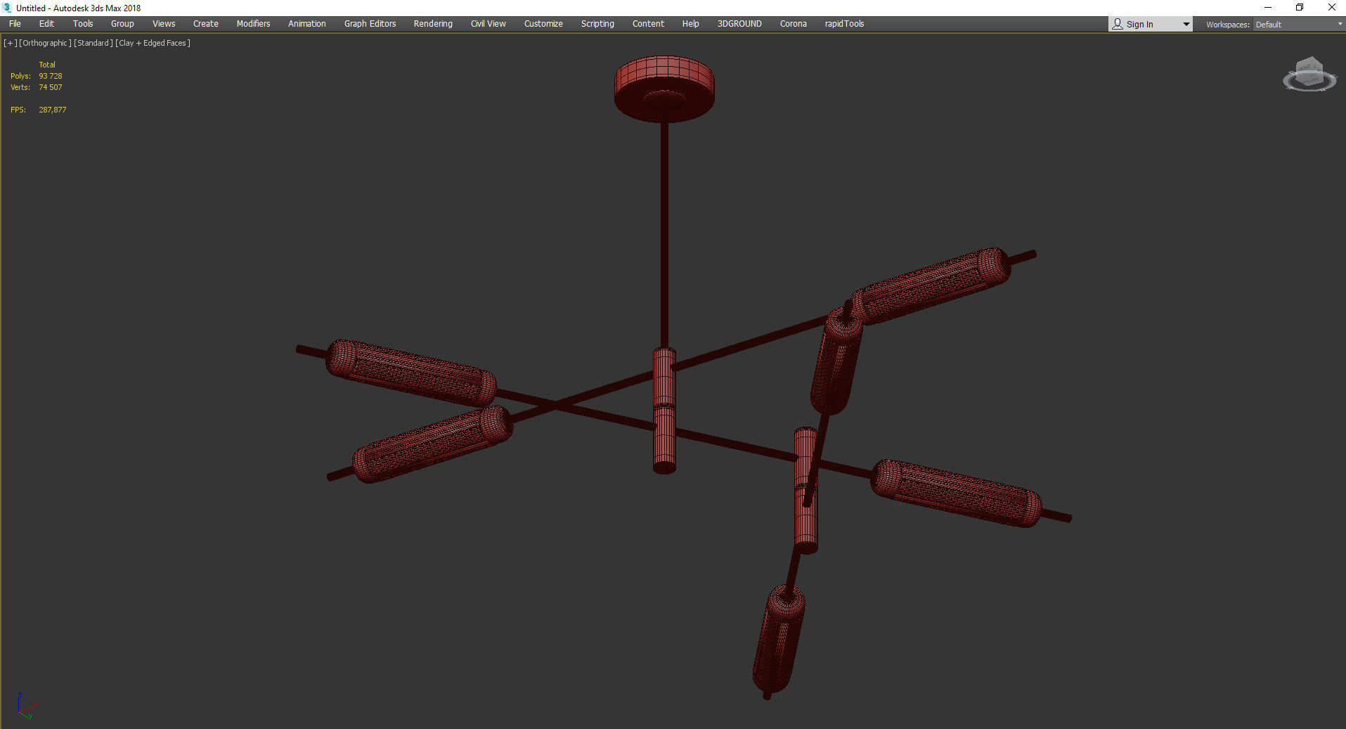 QUEEN COMMON Low-poly 3D model_3
