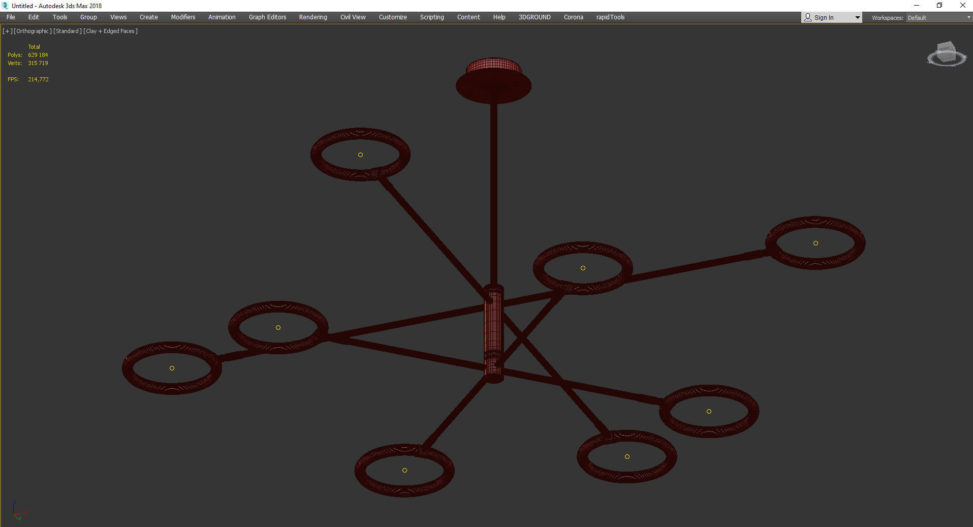 COUPLE MULTI Low-poly 3D model_4