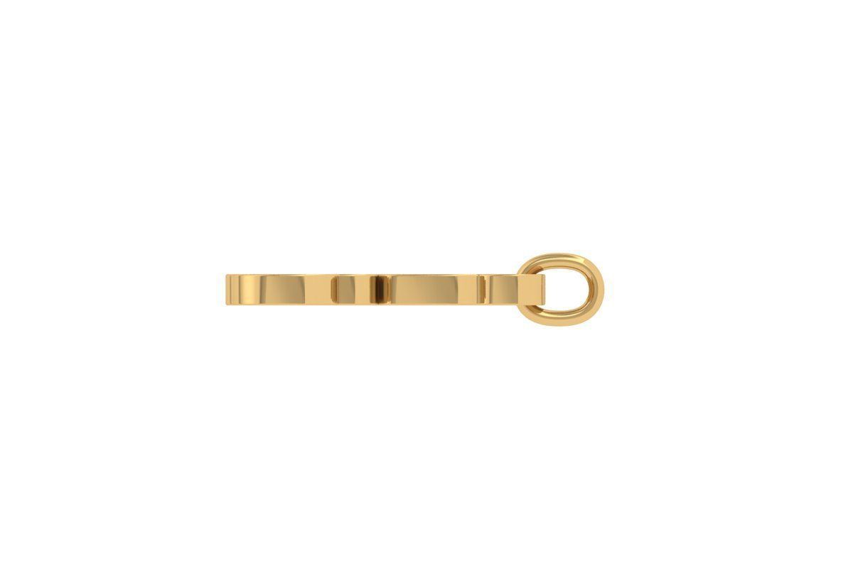 Panda Pendant 3D print model_8