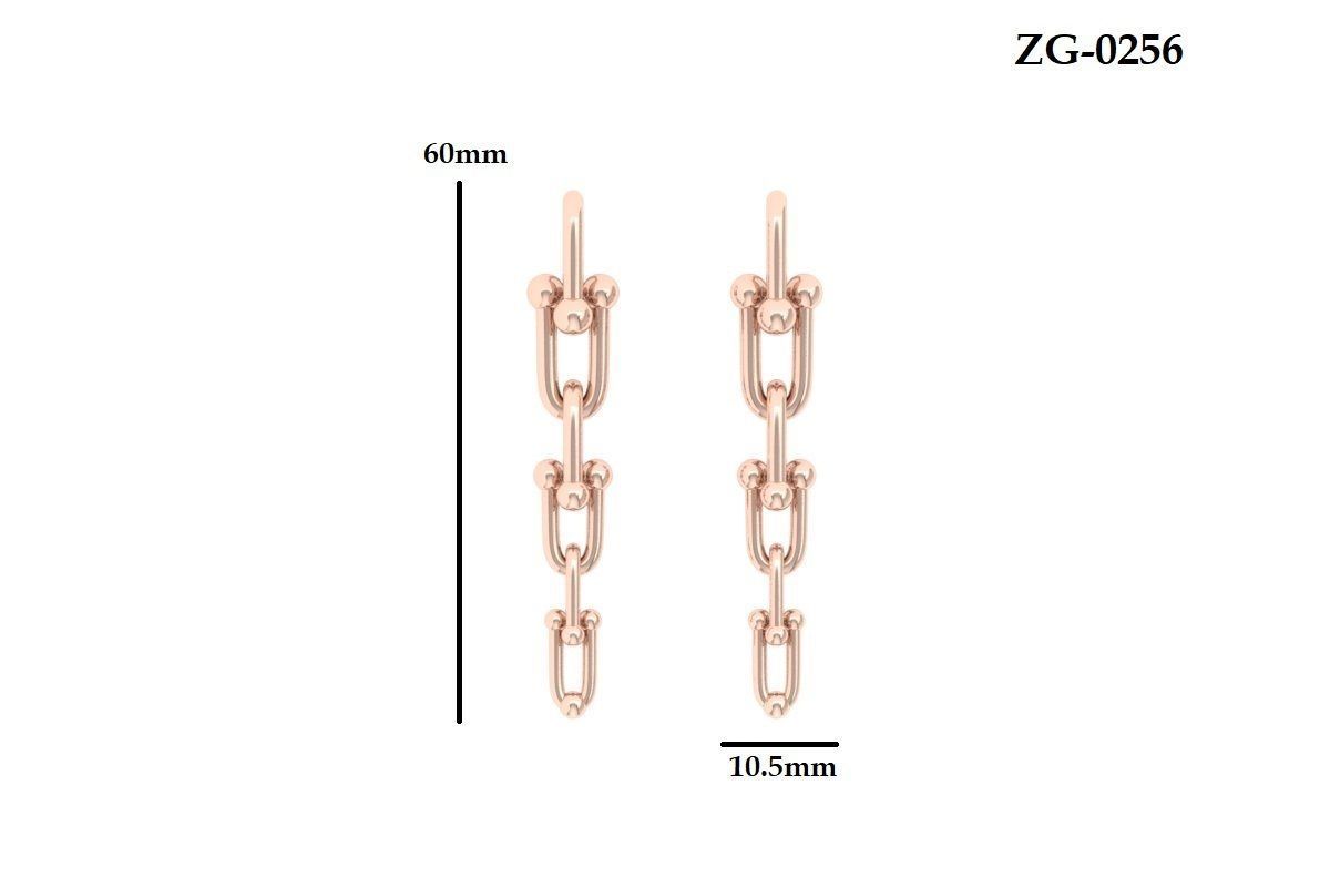 Antiq Earing 3D print model_9