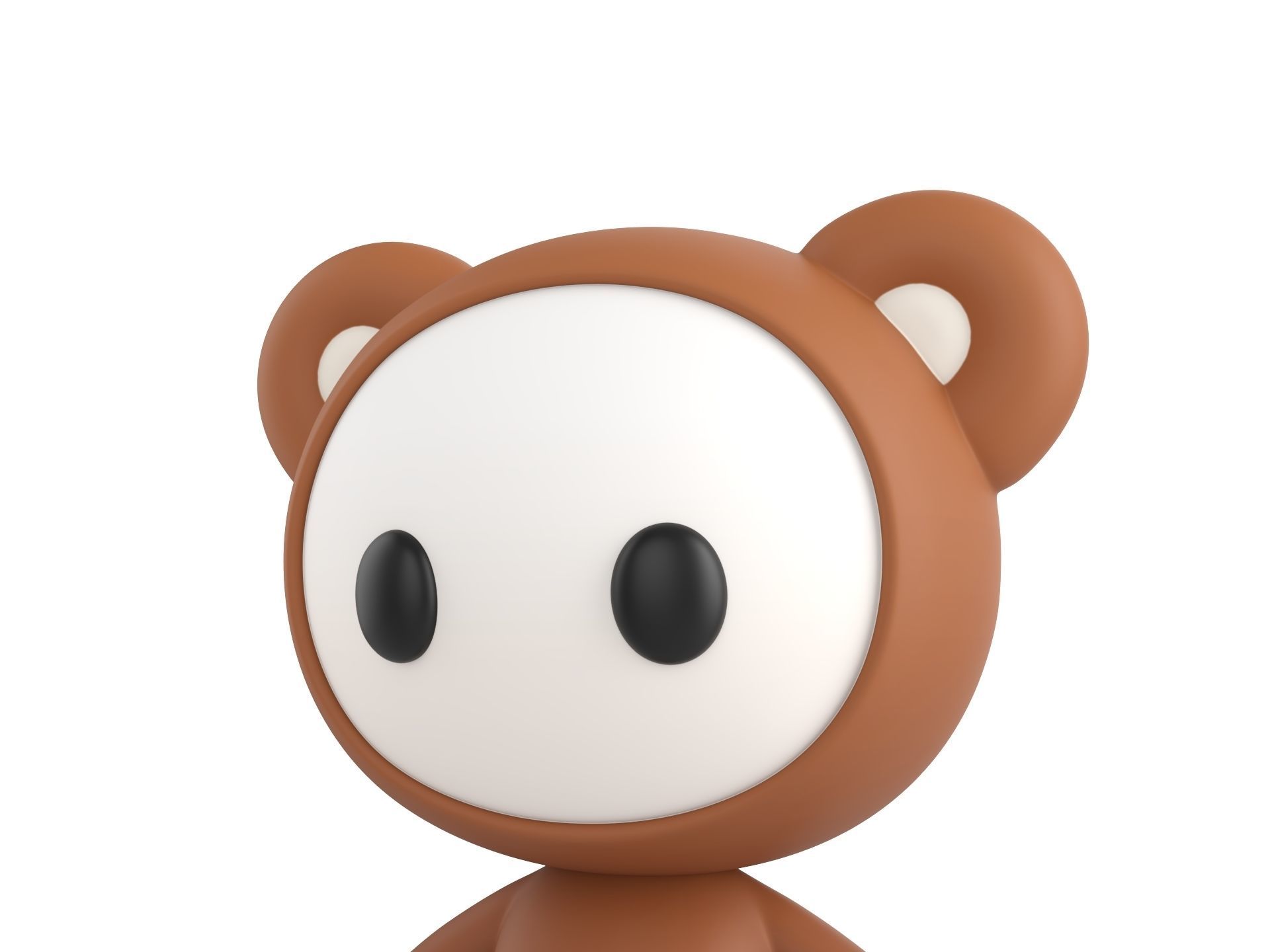 Character253 Rigged Mascot 3D model_14