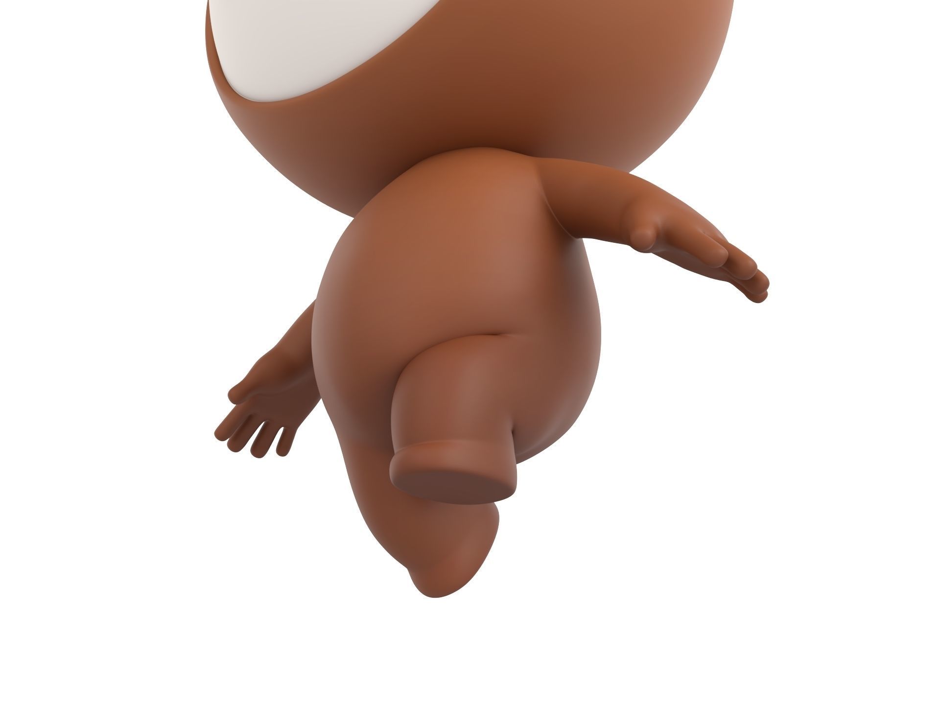 Character253 Rigged Mascot 3D model_6