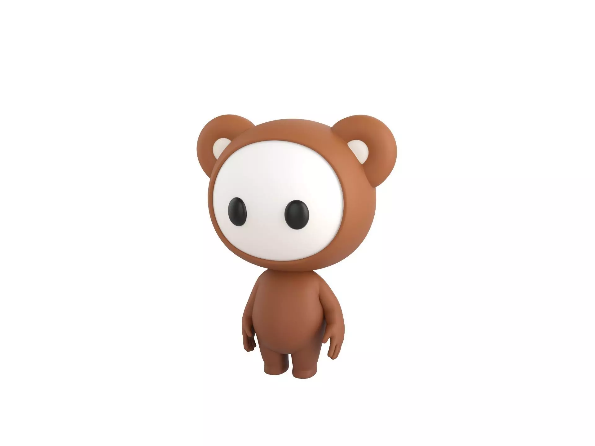 Character253 Rigged Mascot 3D model_0