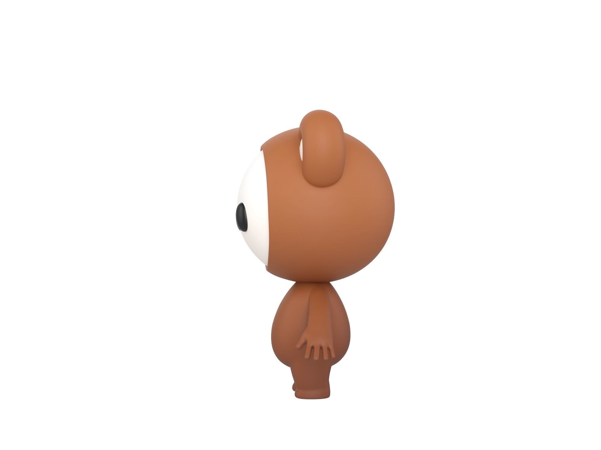 Character253 Rigged Mascot 3D model_13