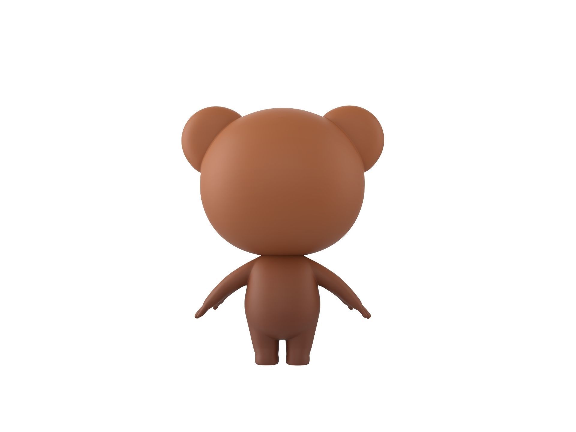 Character253 Rigged Mascot 3D model_11