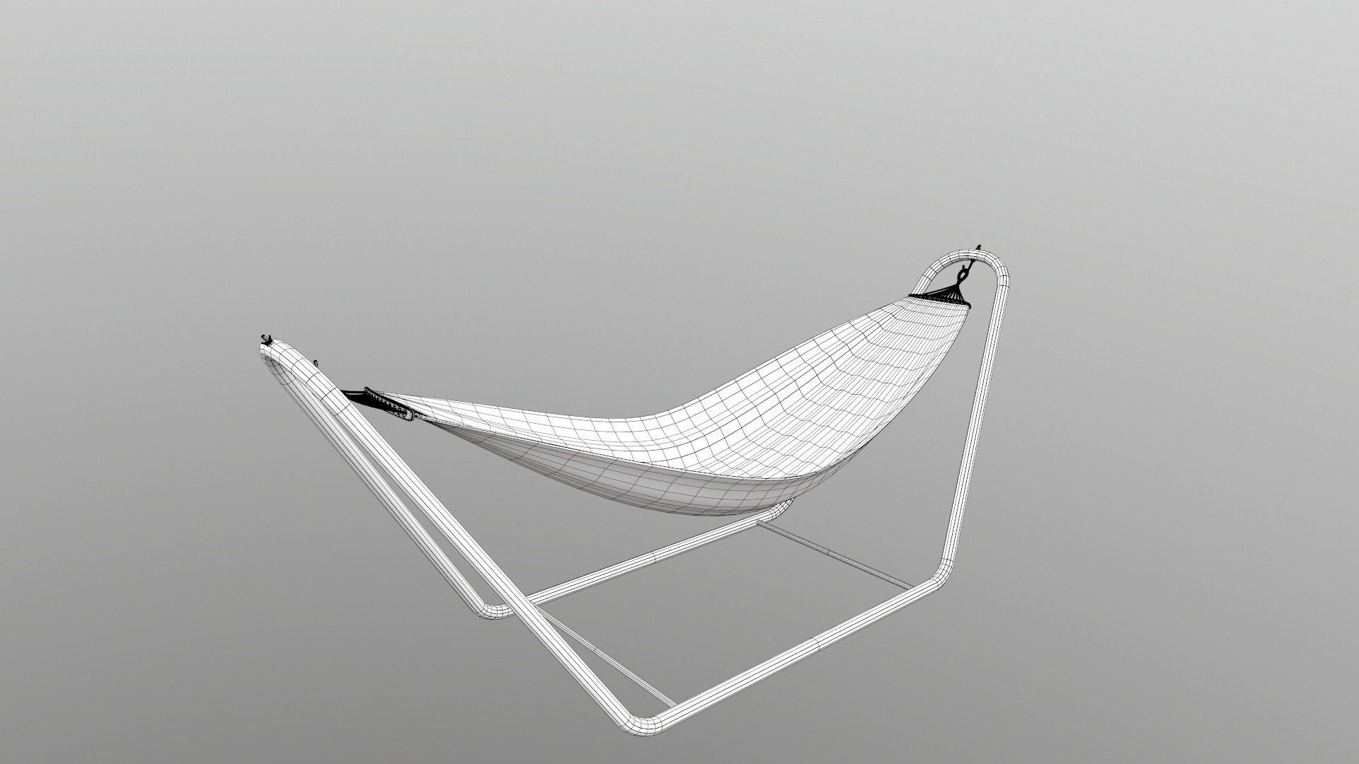Hammock with Stand 3D model_13