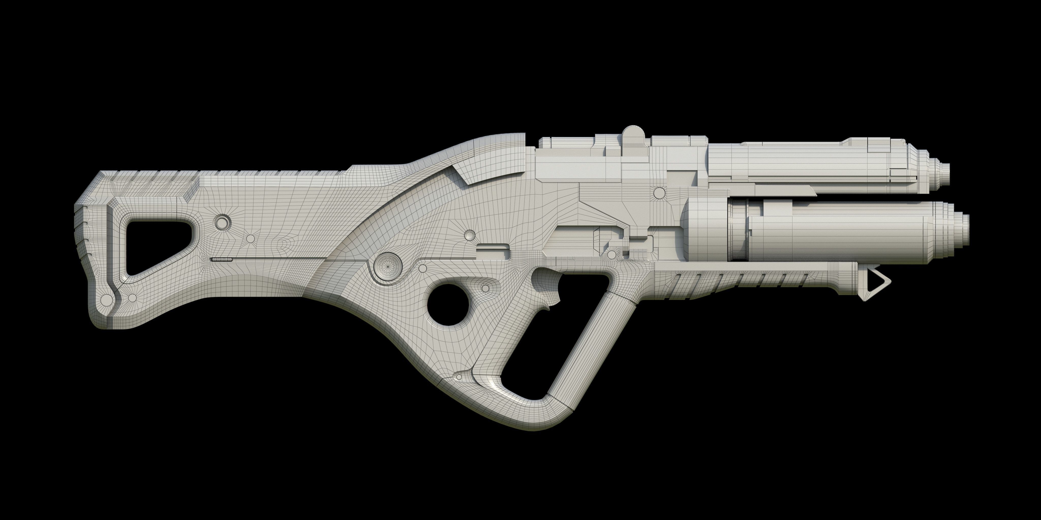 ME3N7 Valkyrie Mass Effect 3D model_9