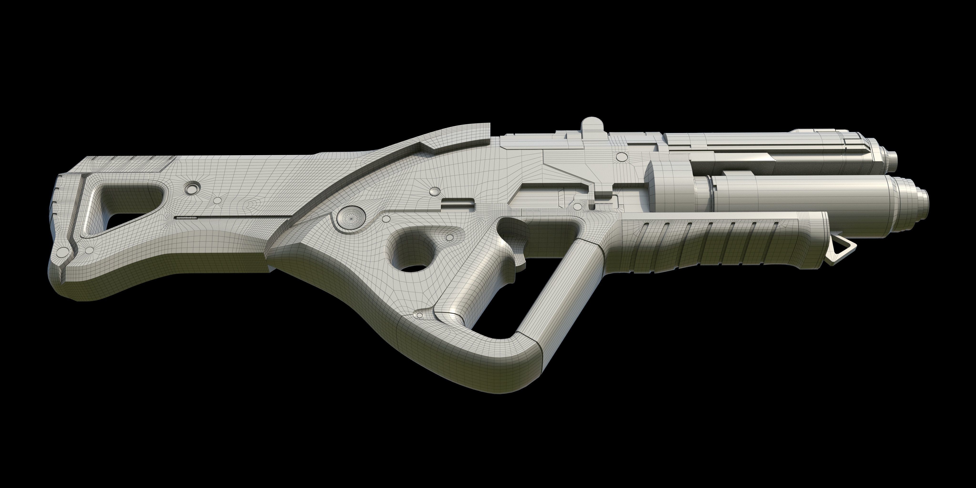 ME3N7 Valkyrie Mass Effect 3D model_8