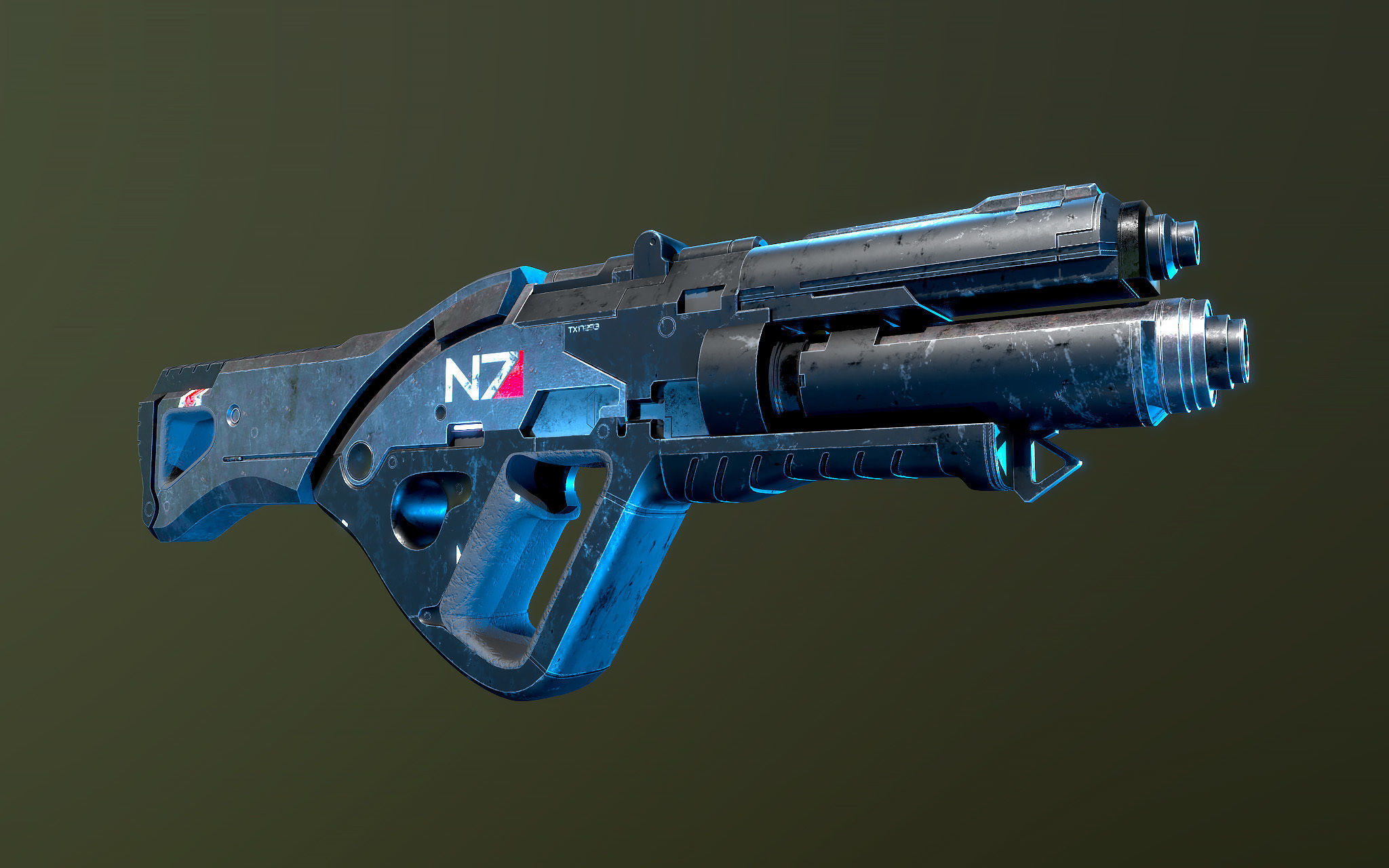 ME3N7 Valkyrie Mass Effect 3D model_5