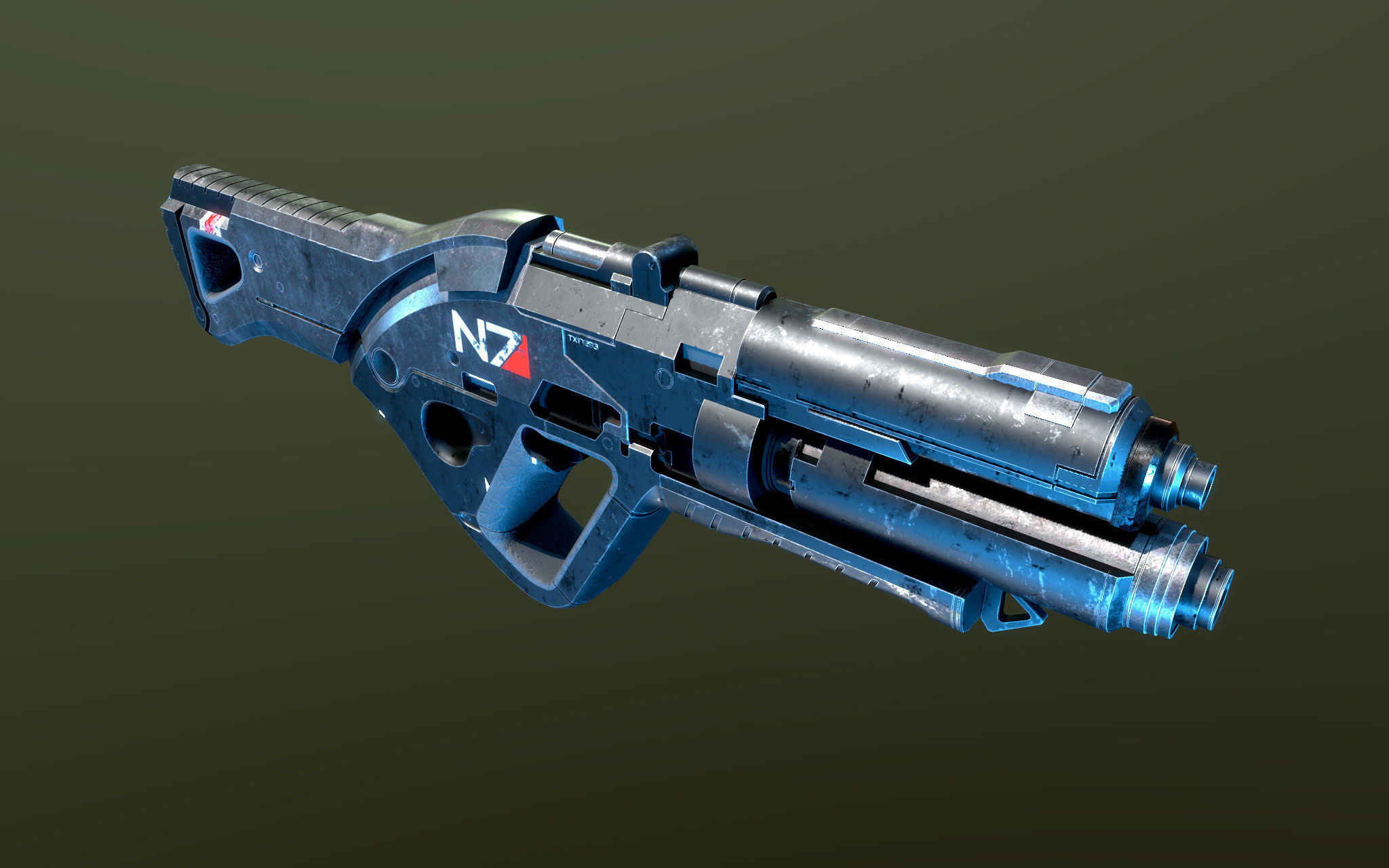 ME3N7 Valkyrie Mass Effect 3D model_4