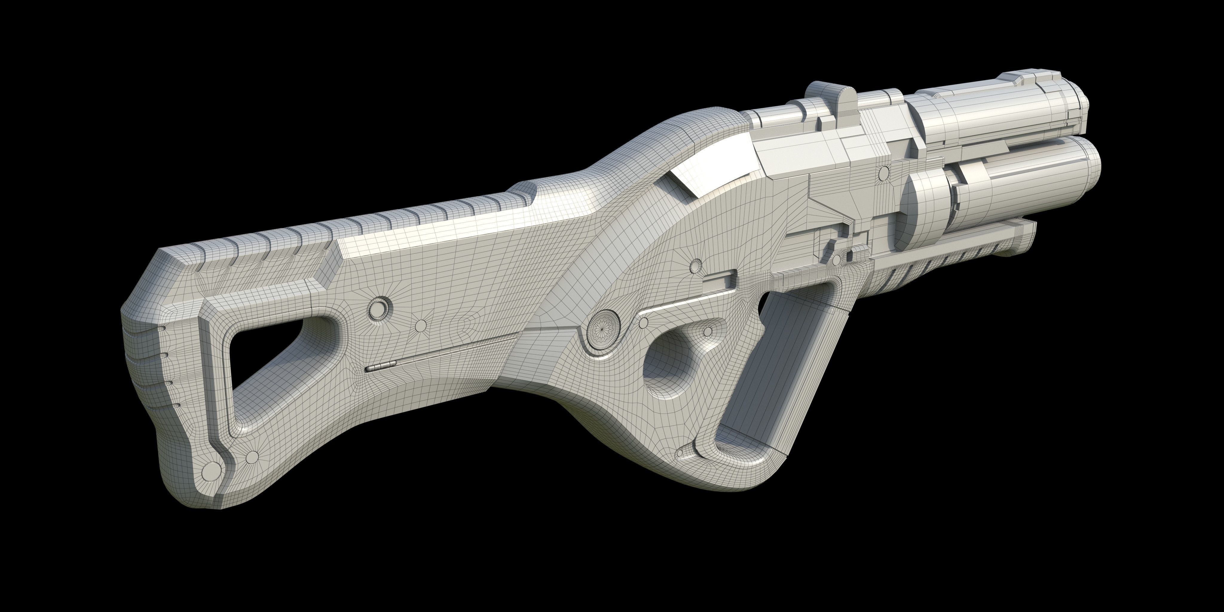 ME3N7 Valkyrie Mass Effect 3D model_7