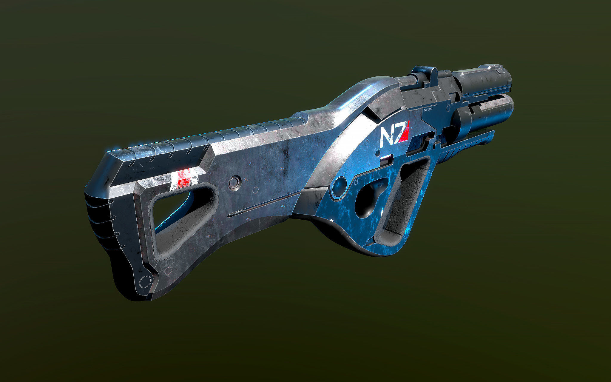 ME3N7 Valkyrie Mass Effect 3D model_2