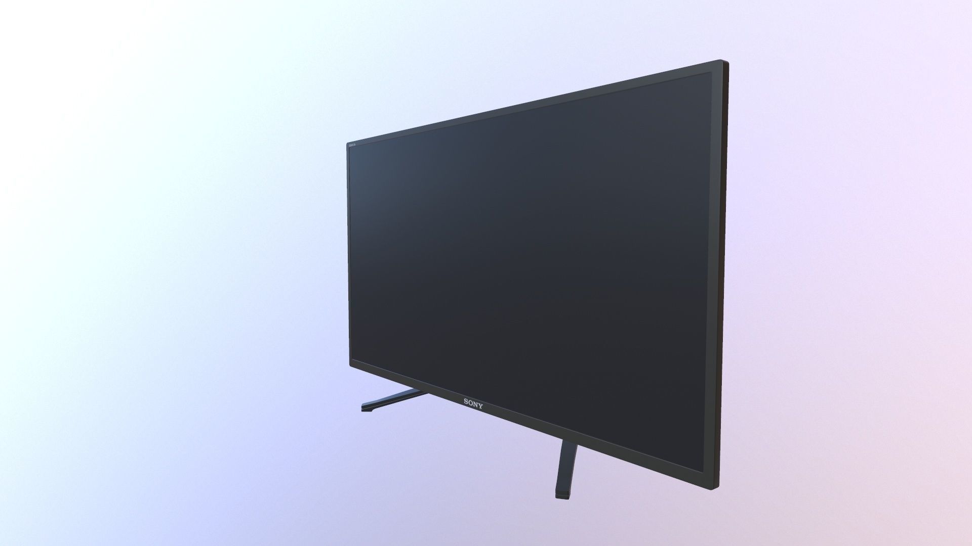 Sony LED 3D model_8