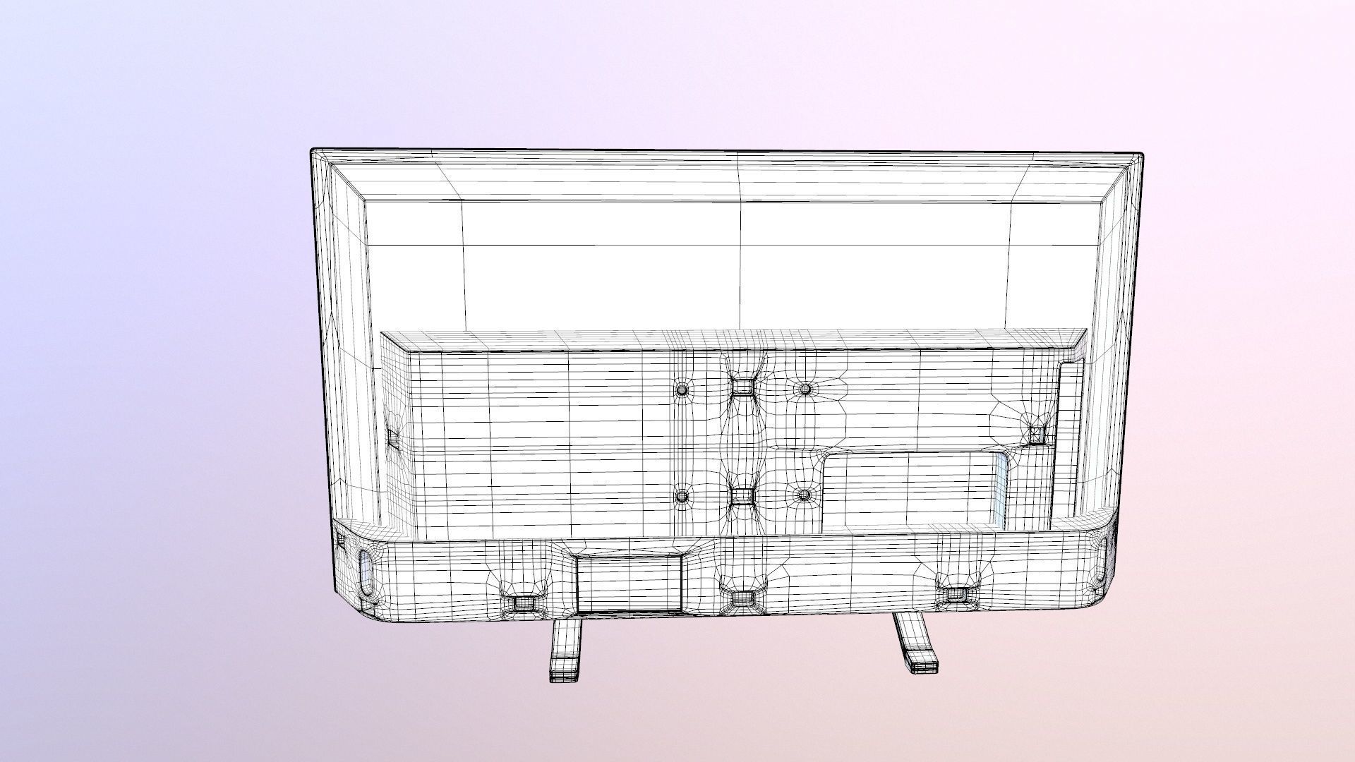 Sony LED 3D model_12