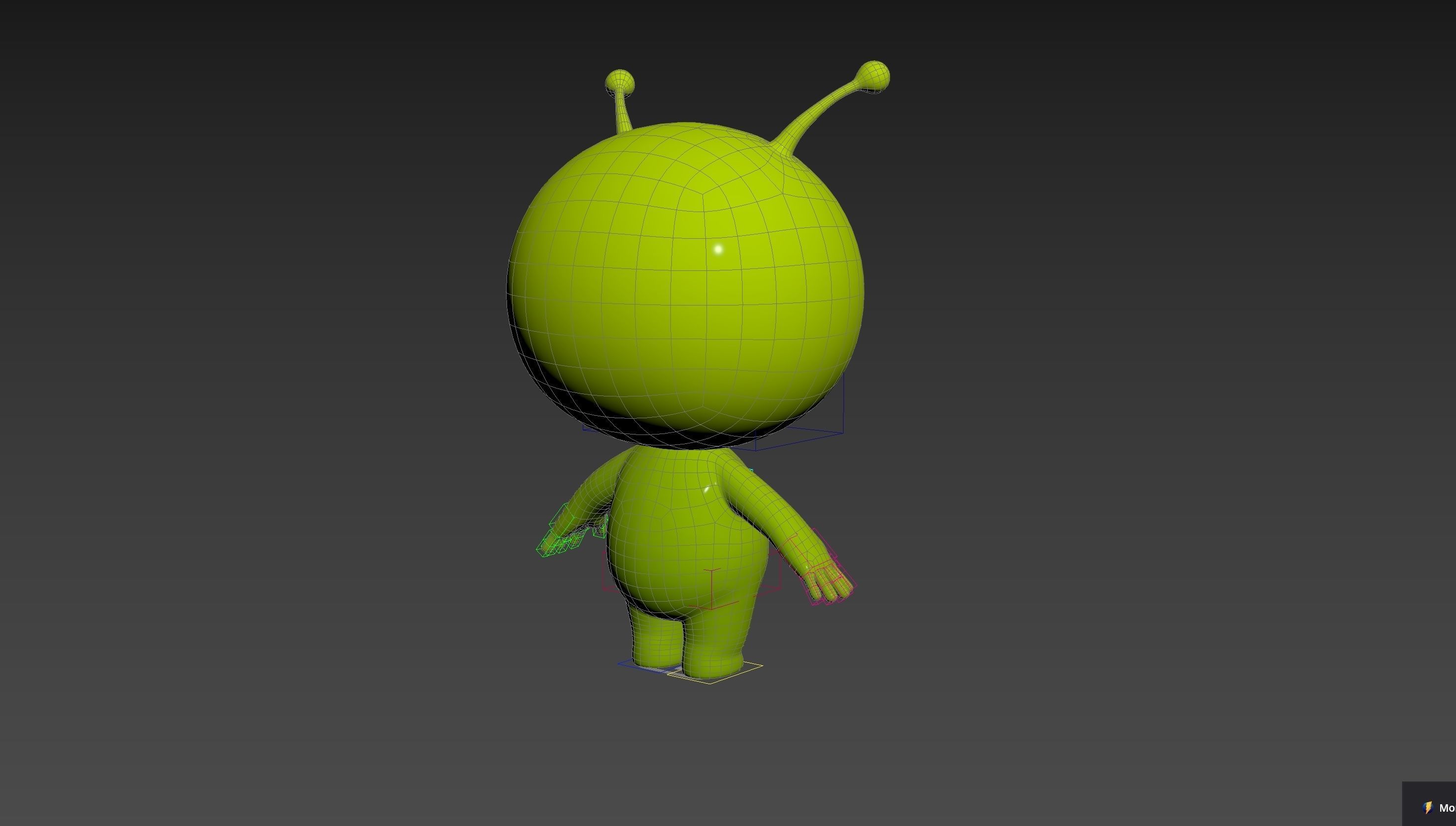 Character254 Rigged Mascot 3D model_31