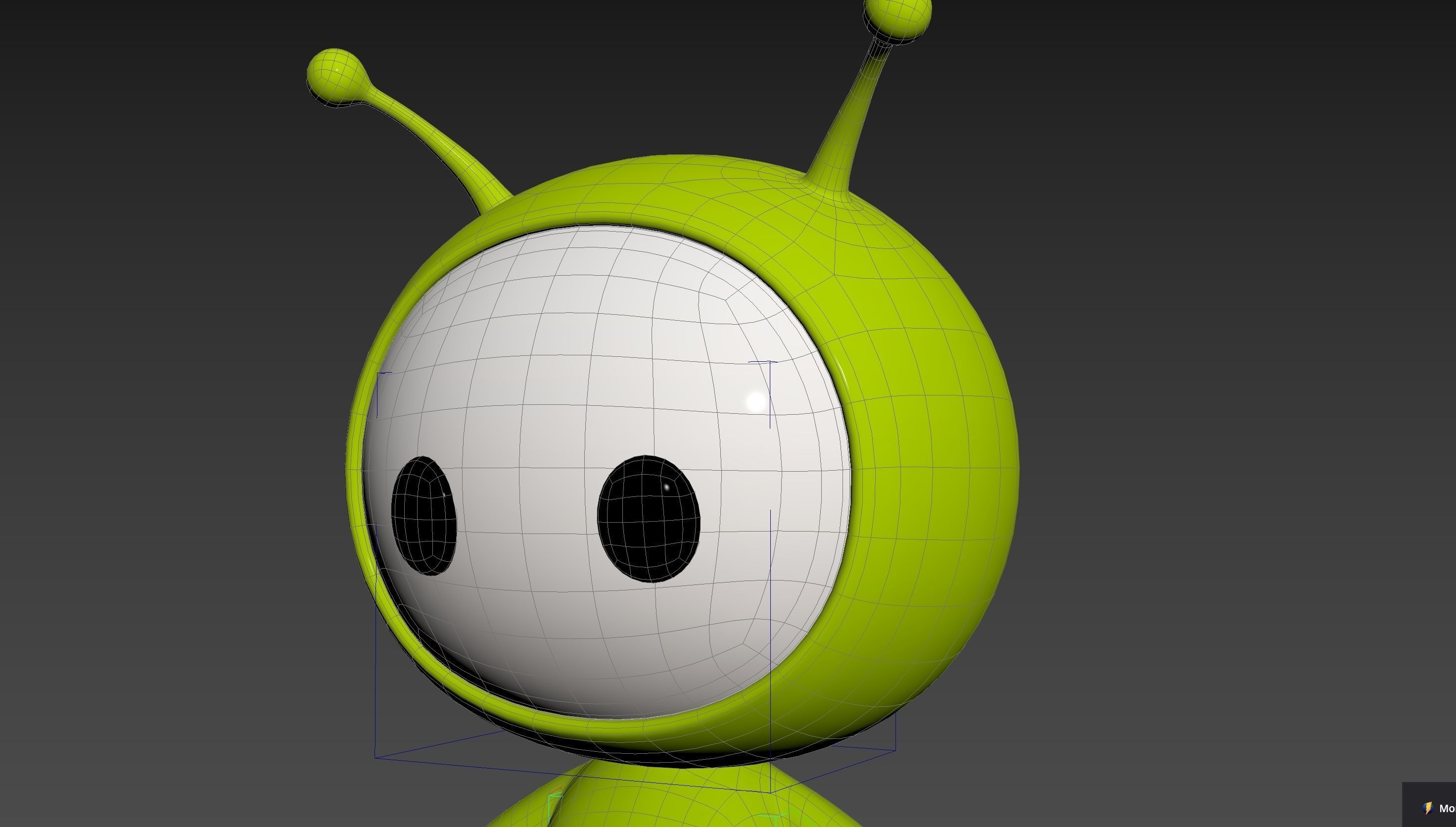 Character254 Rigged Mascot 3D model_35