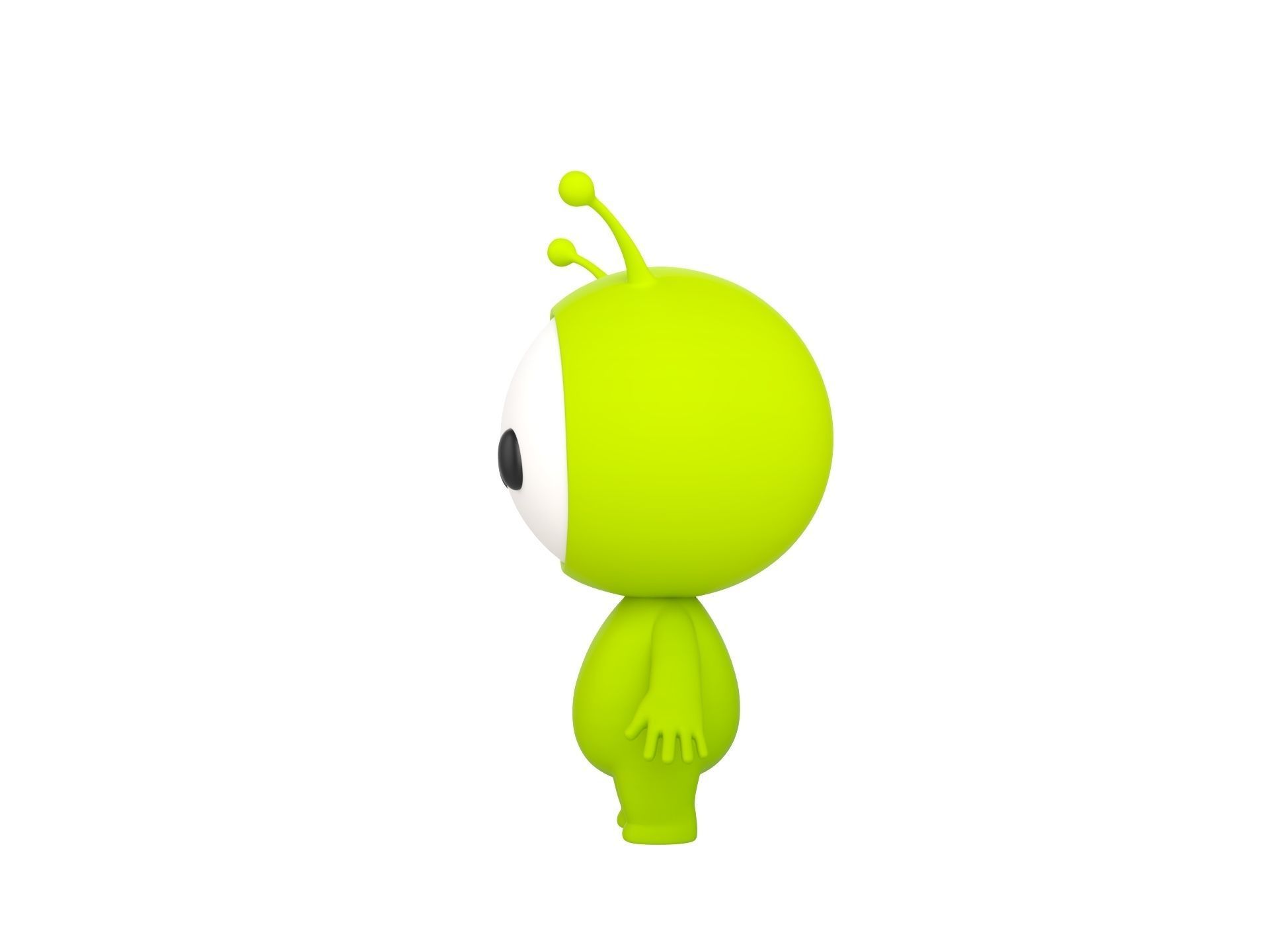 Character254 Rigged Mascot 3D model_13