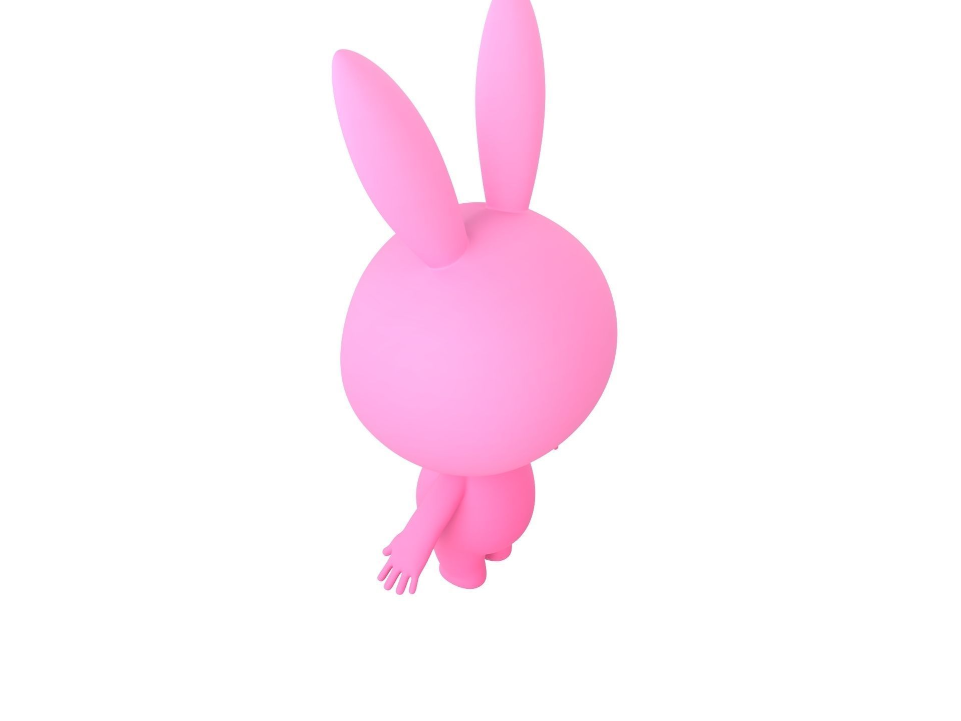 Character255 Rigged Mascot 3D model_12