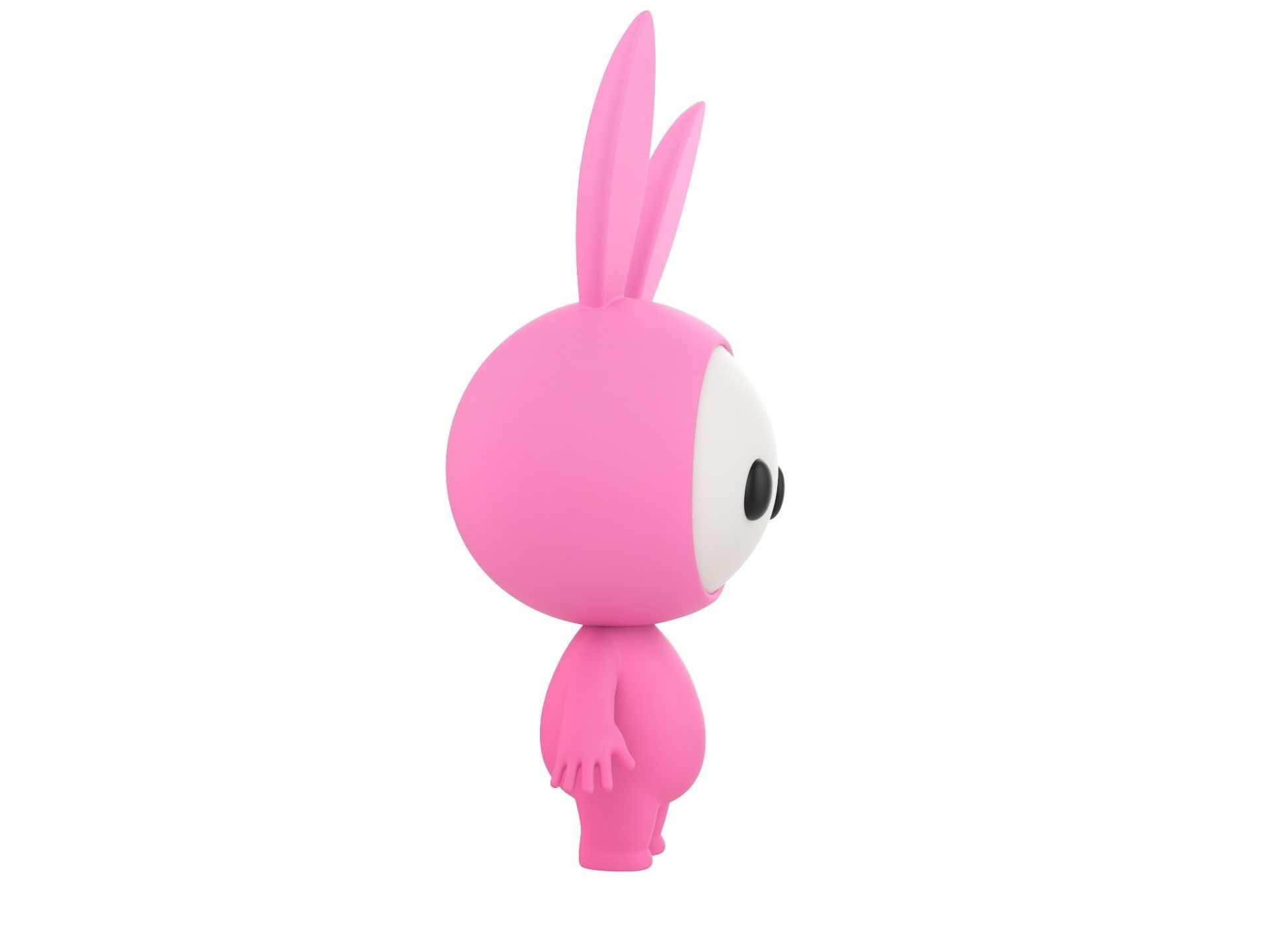 Character255 Rigged Mascot 3D model_9