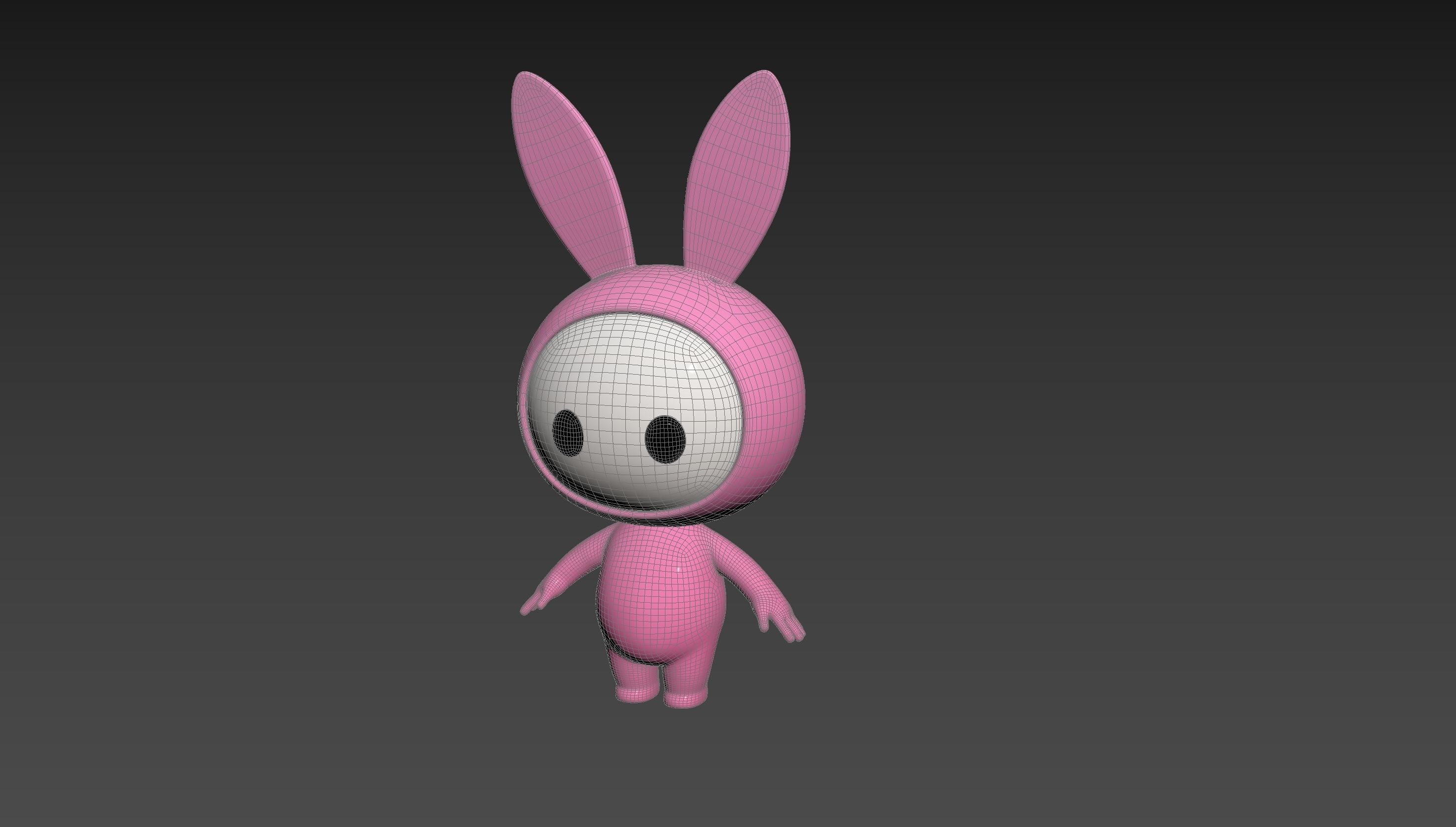 Character255 Rigged Mascot 3D model_18