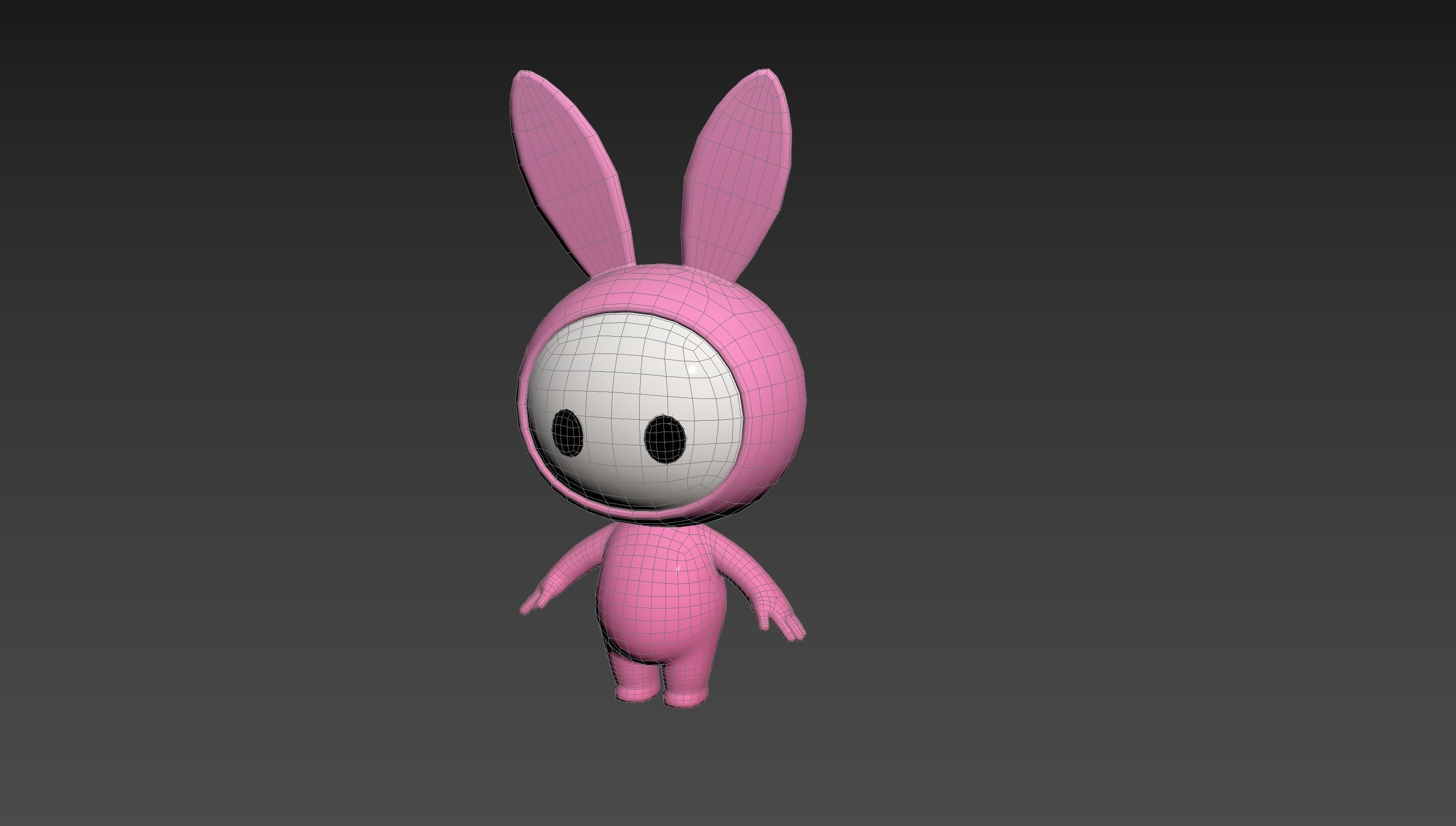 Character255 Rigged Mascot 3D model_17