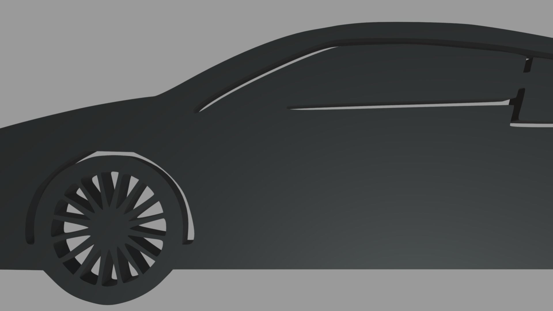 Audi R8 Key Ring Chain 3D print model_2