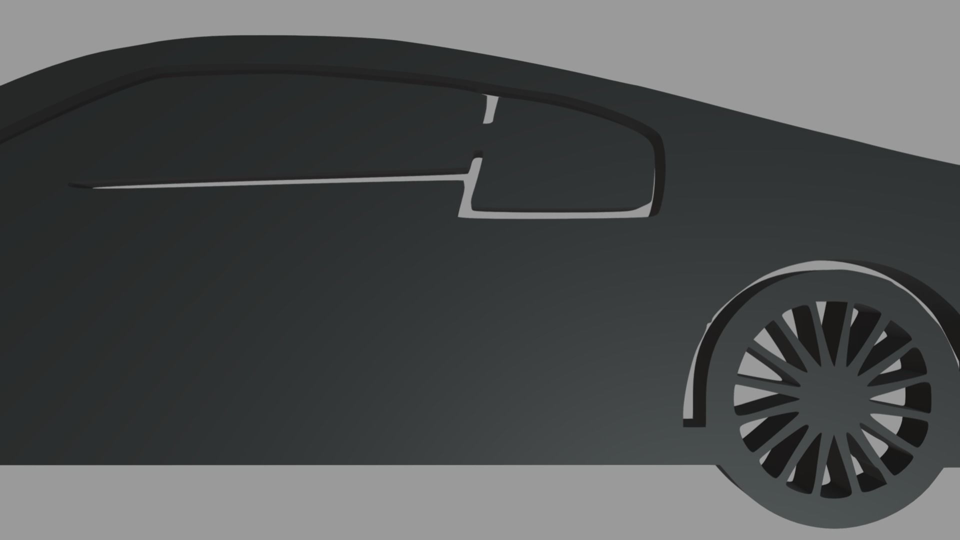 Audi R8 Key Ring Chain 3D print model_4