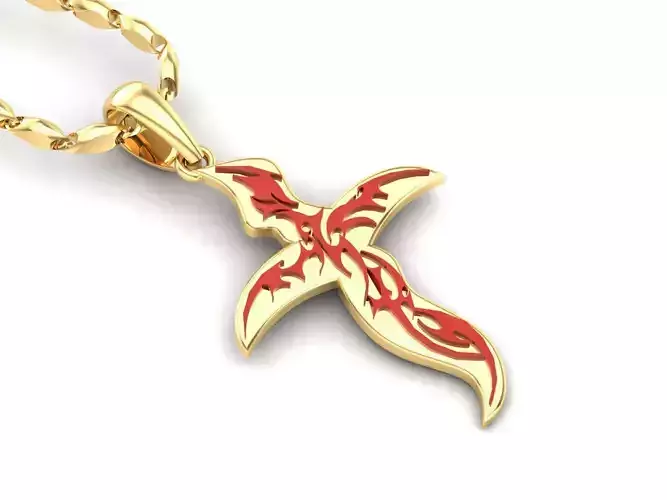 Cross Pendant Jesus Christ CP 6