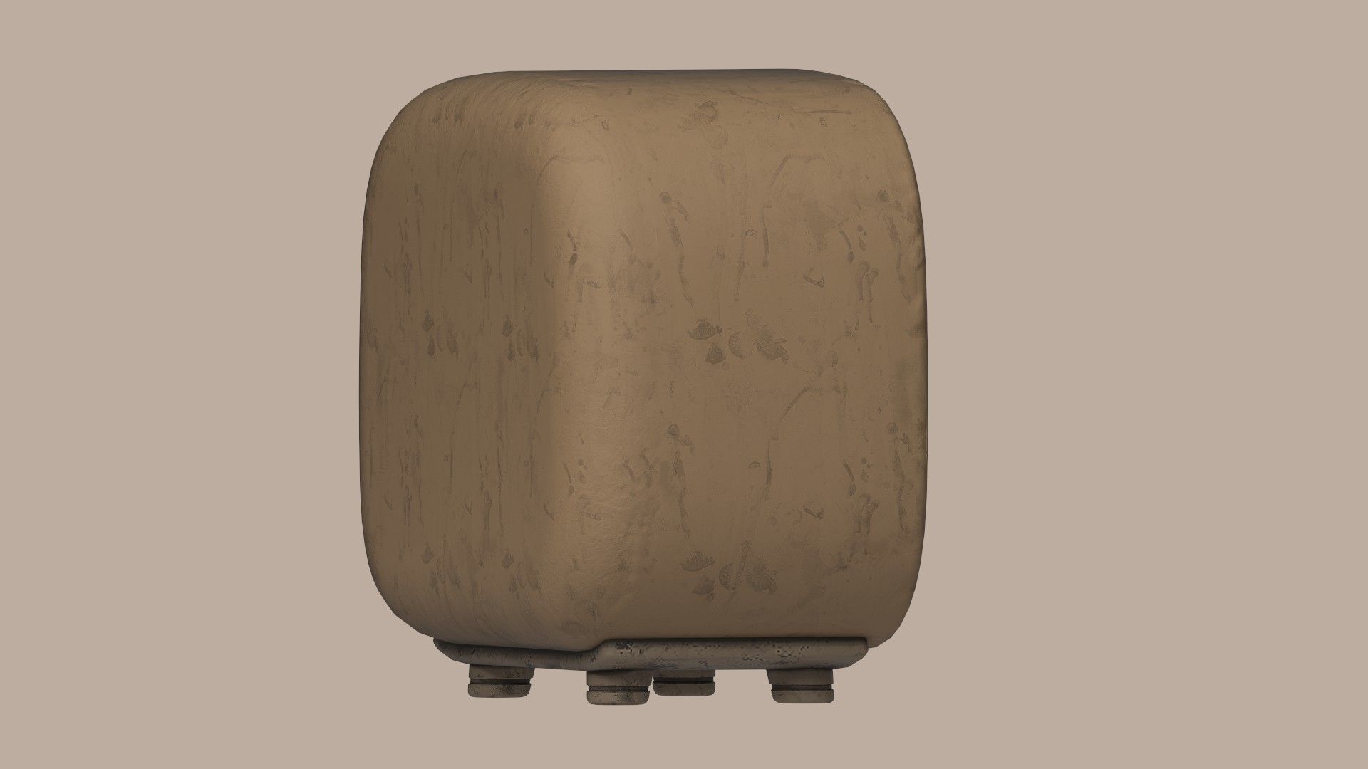 Stylized Imp Radio Low-poly 3D model_3