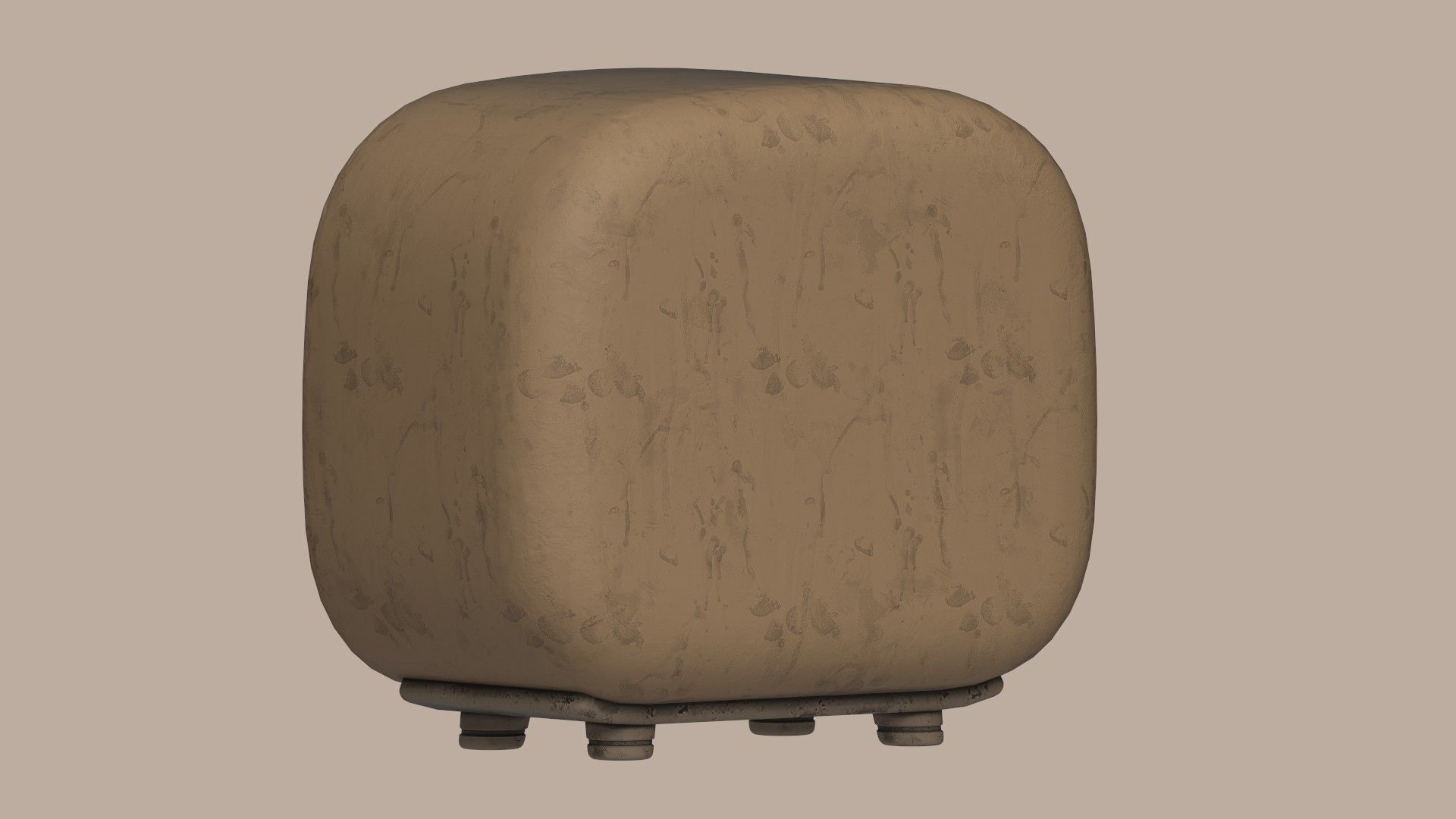 Stylized Imp Radio Low-poly 3D model_14