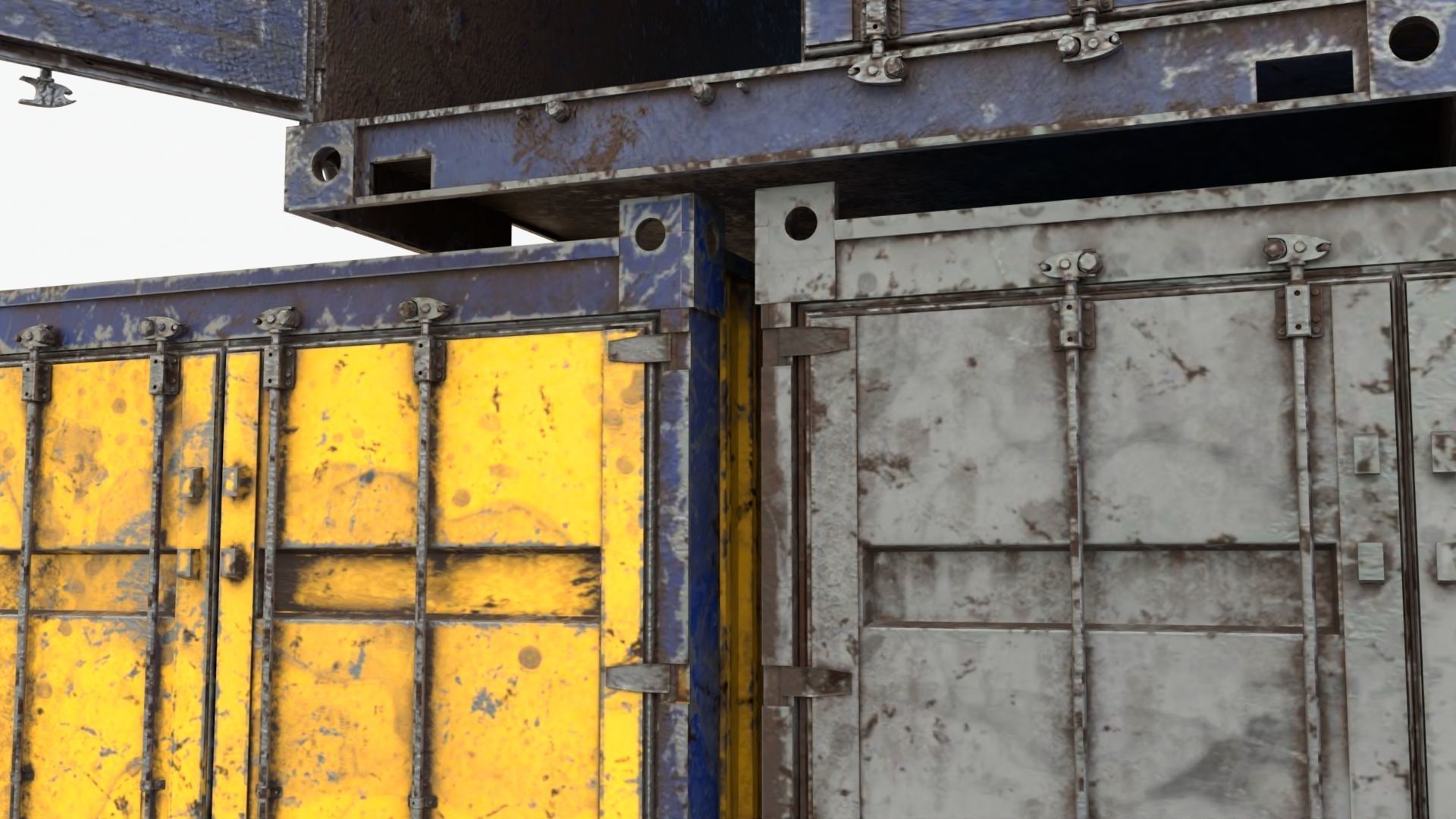 4k Shipping Container 3D model | CGTrader