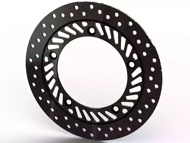 Front Brake Disc Rotor for Honda CBF250 3D model
