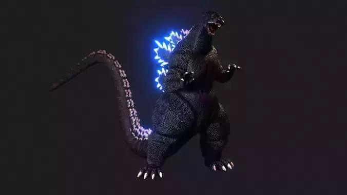 Godzilla Heisei 1994 3D model