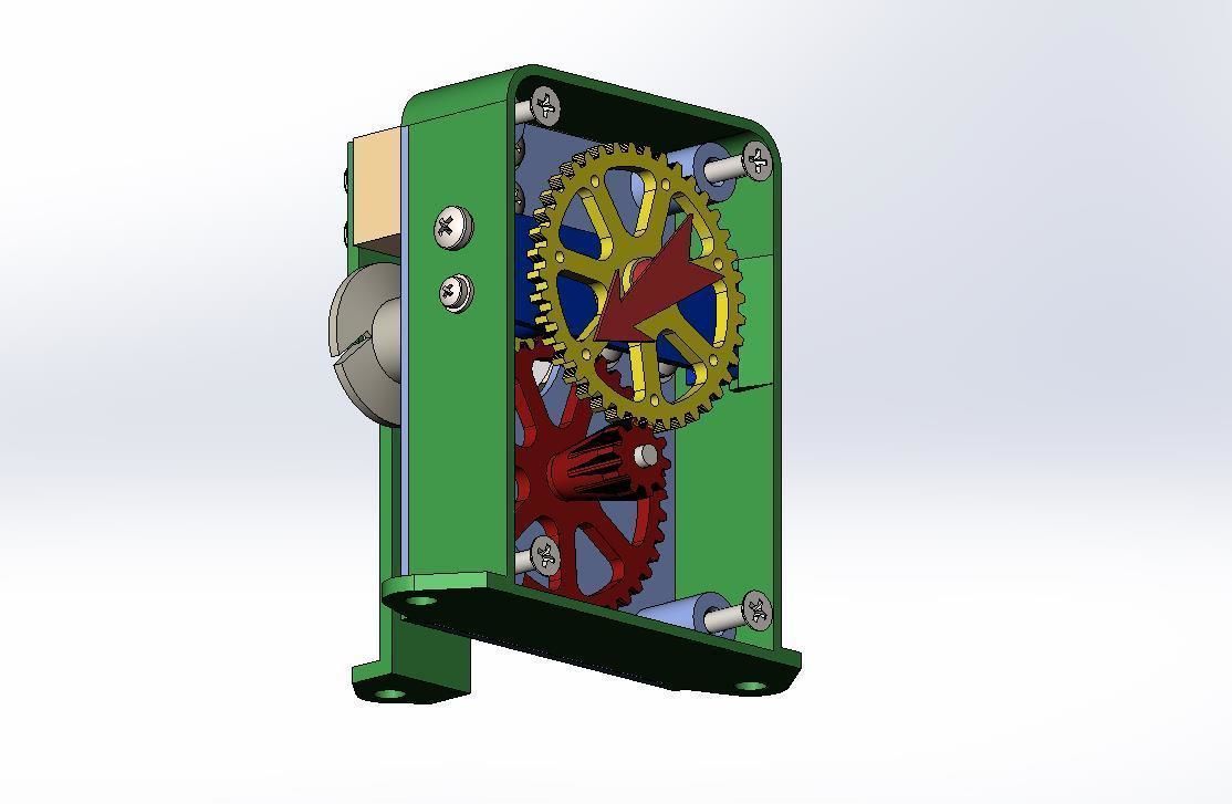 Liquid level indicator 3D print model_4