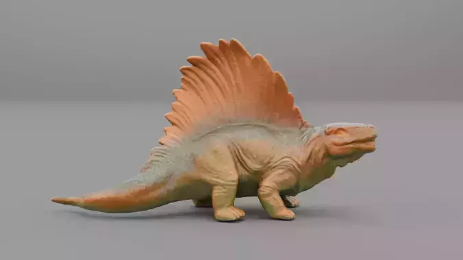 Dimetrodon dinosaur toy