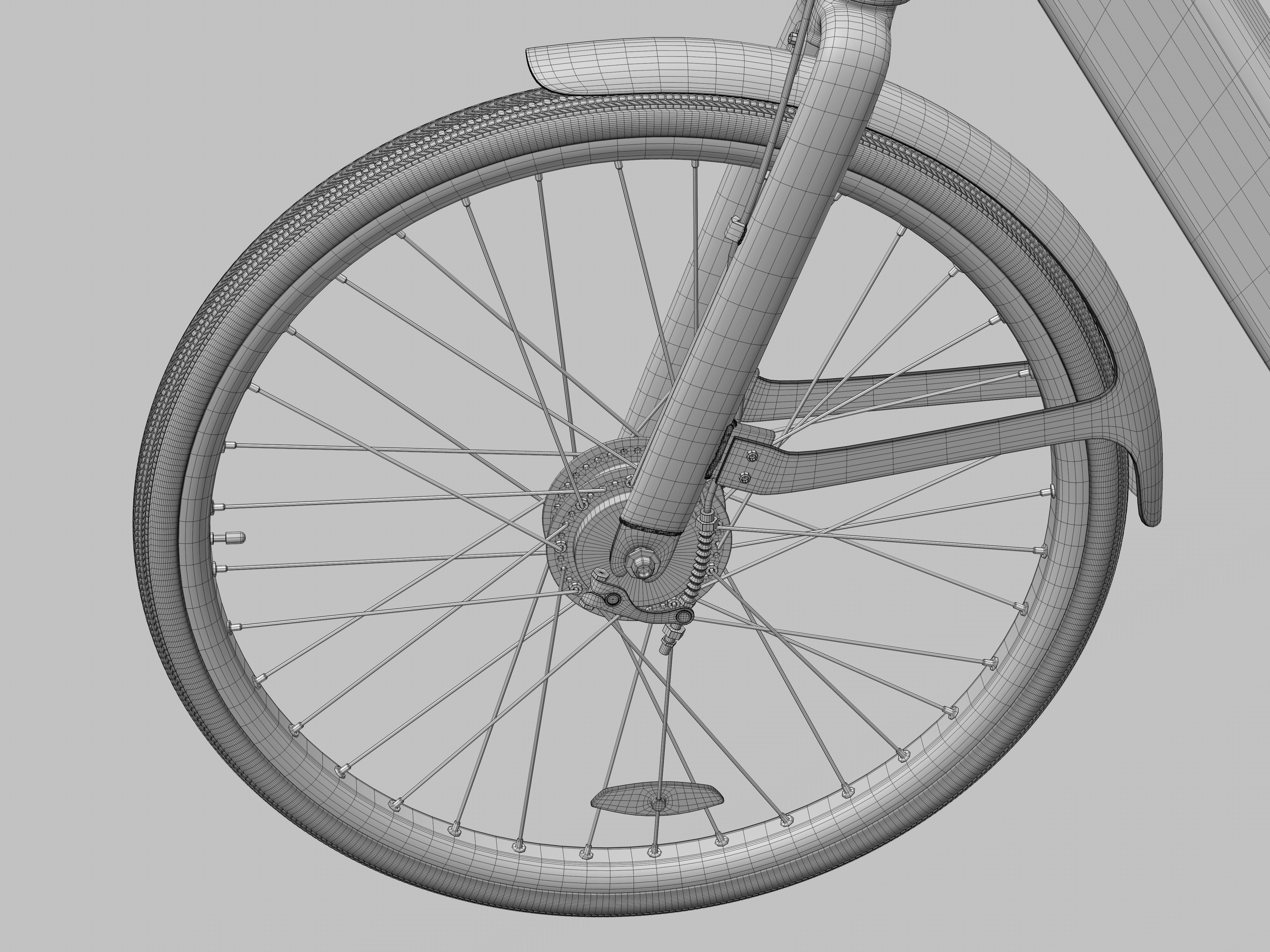 Mobike electric bicycle 3D model_18
