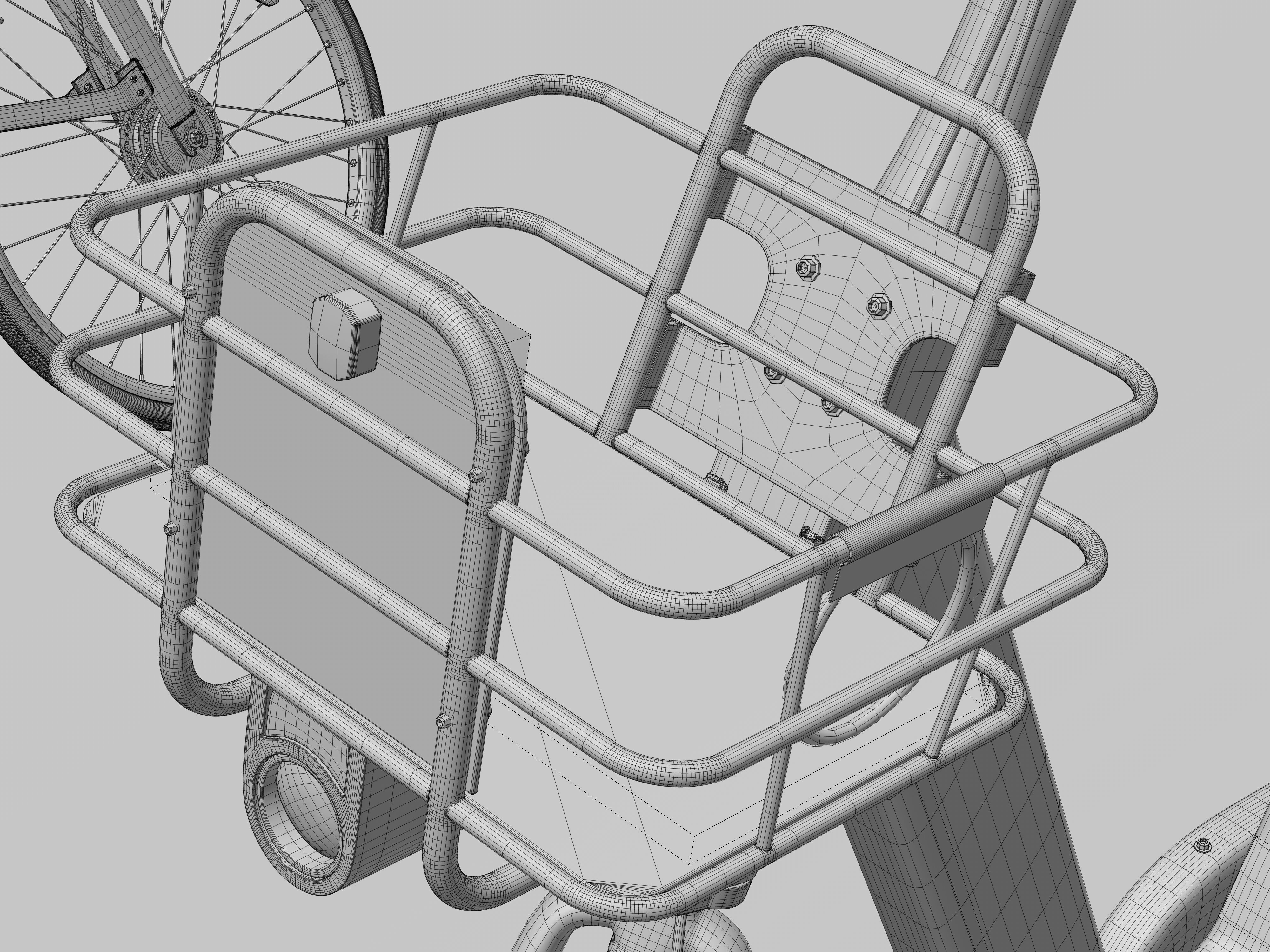 Mobike electric bicycle 3D model_17