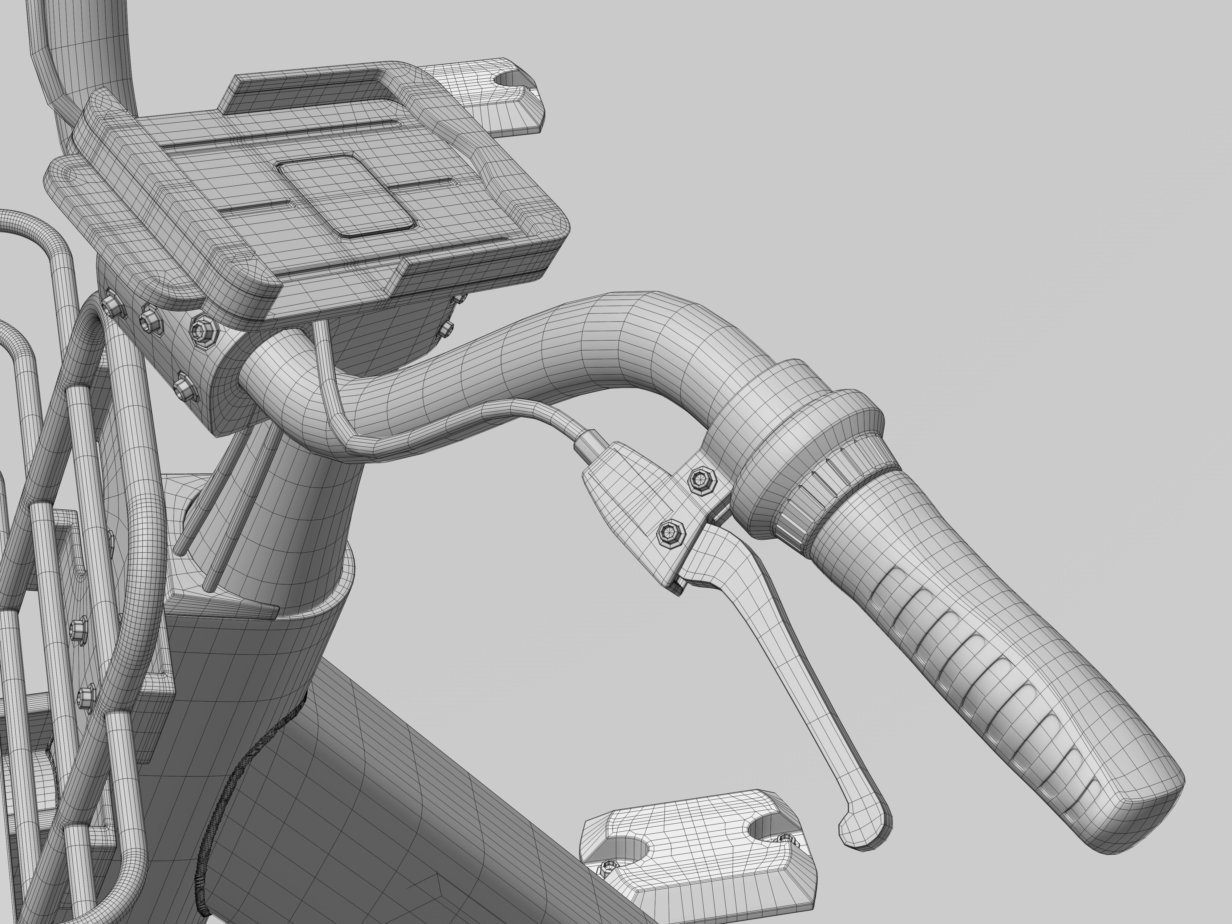 Mobike electric bicycle 3D model_19