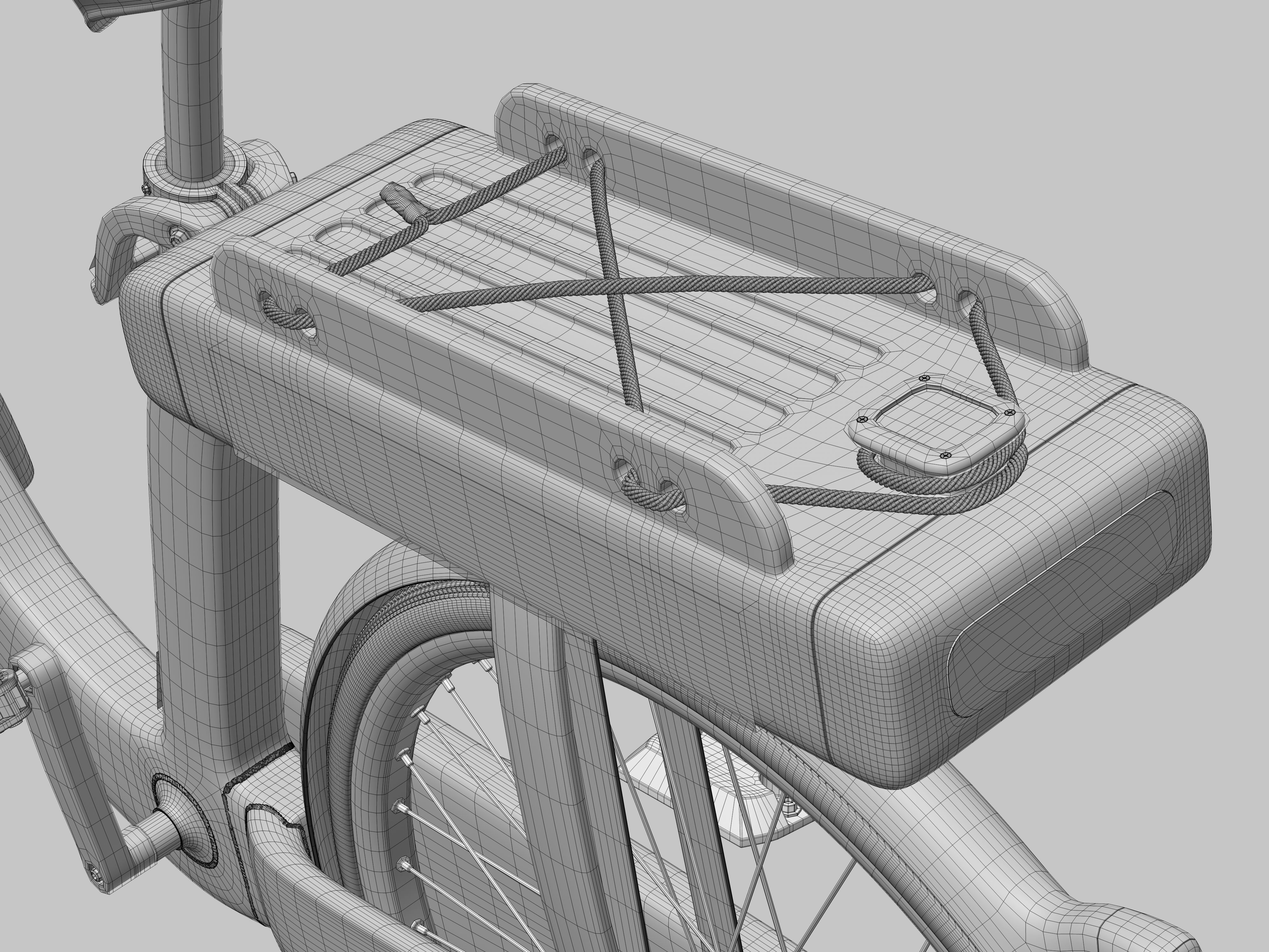 Mobike electric bicycle 3D model_14