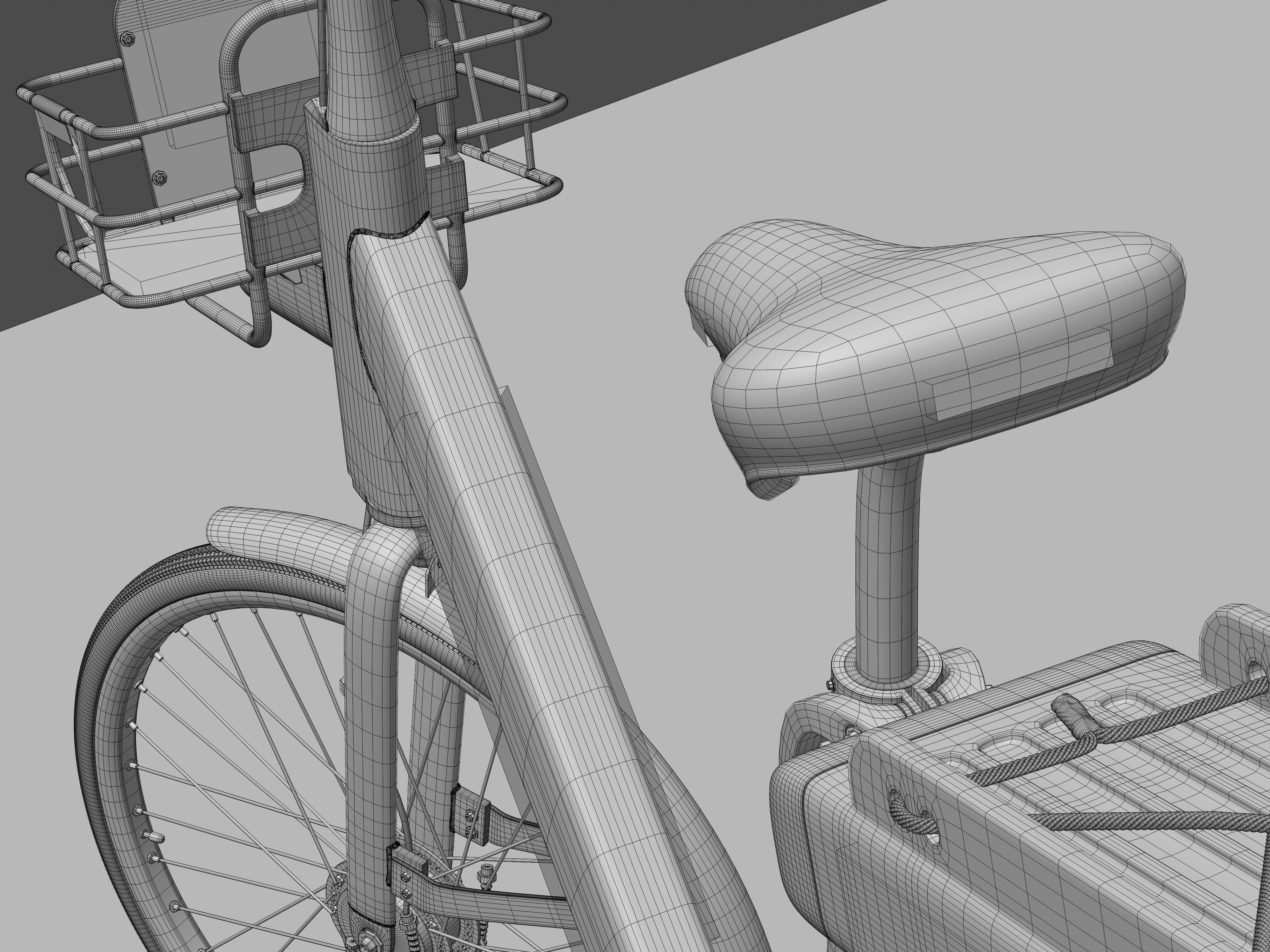 Mobike electric bicycle 3D model_15