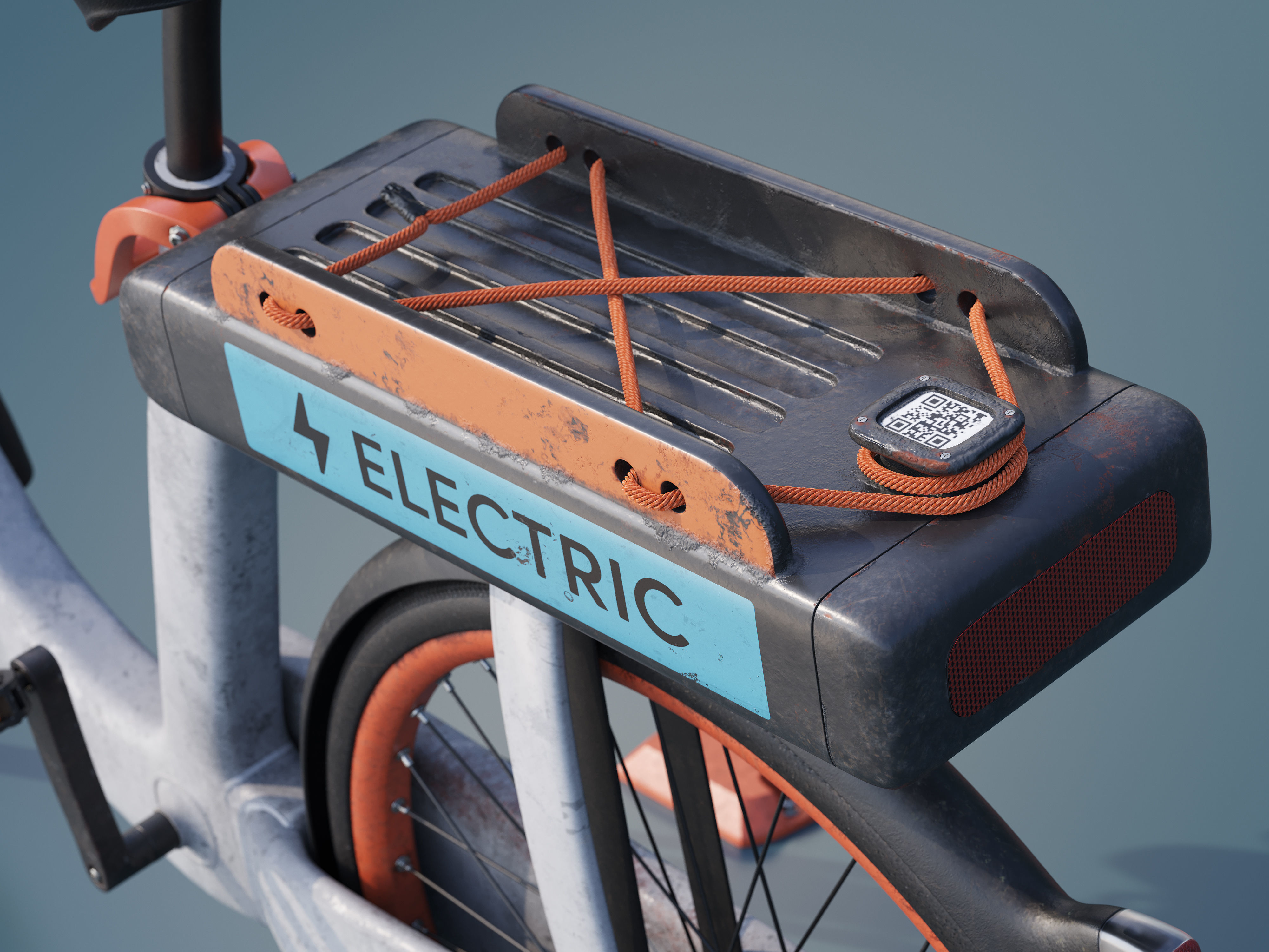 Mobike electric bicycle 3D model_1