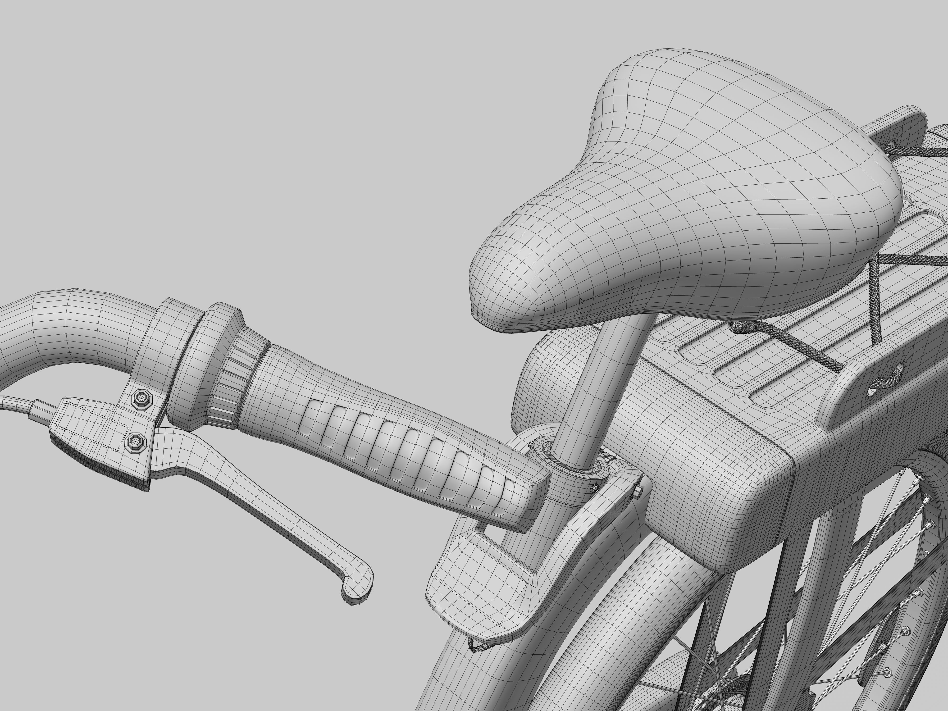 Mobike electric bicycle 3D model_11