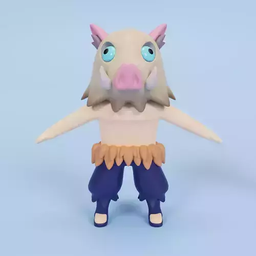 Inosuke Hashibira Model figure  3D print model