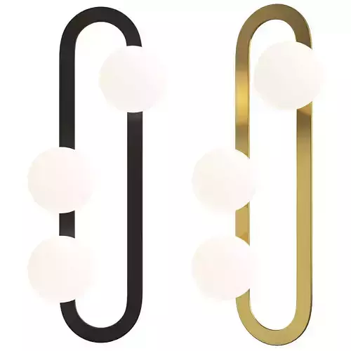 DIKA SCONCE Low-poly 3D model