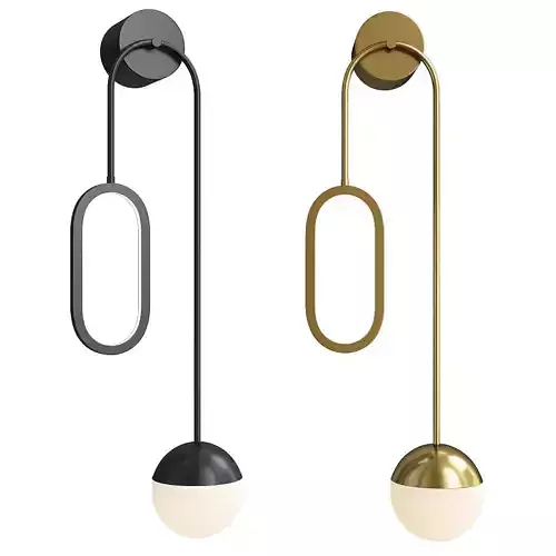 NIELLO SCONCE Low-poly 3D model