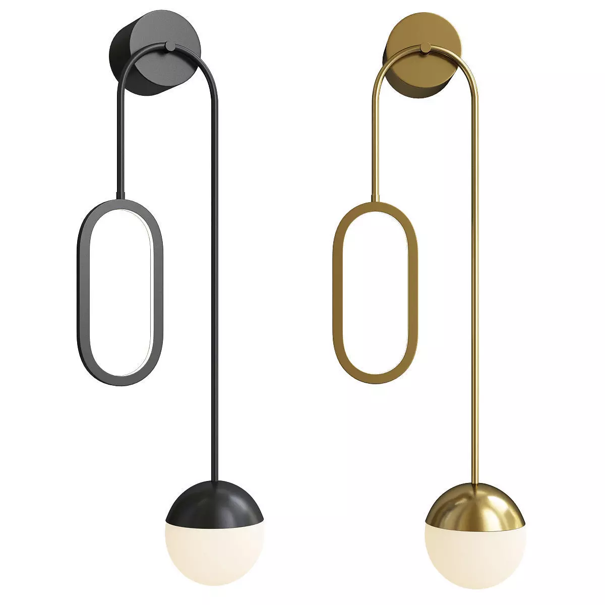 NIELLO SCONCE Low-poly 3D model_0