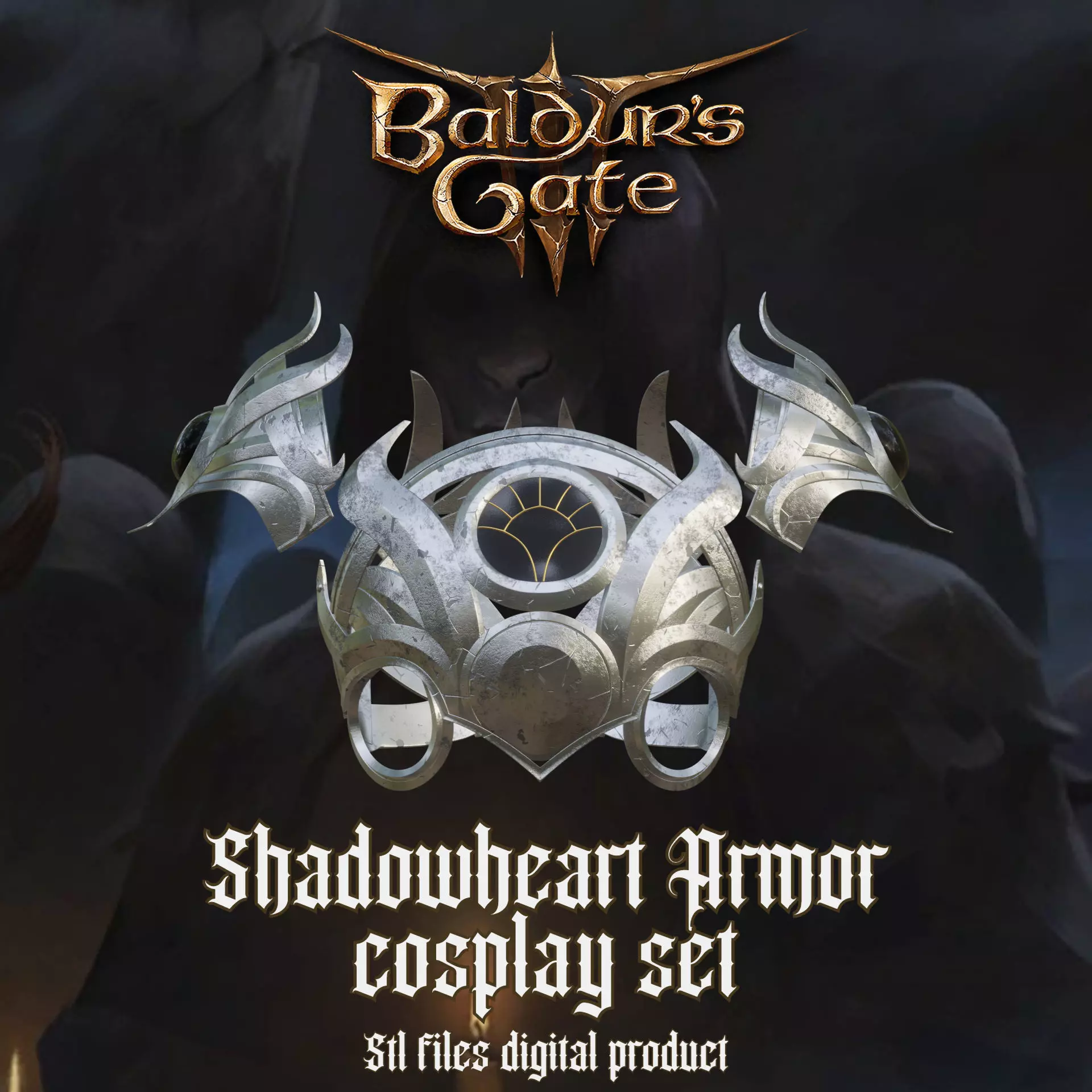 Shadowheart Armor Baldurs Gate 3 3D print model